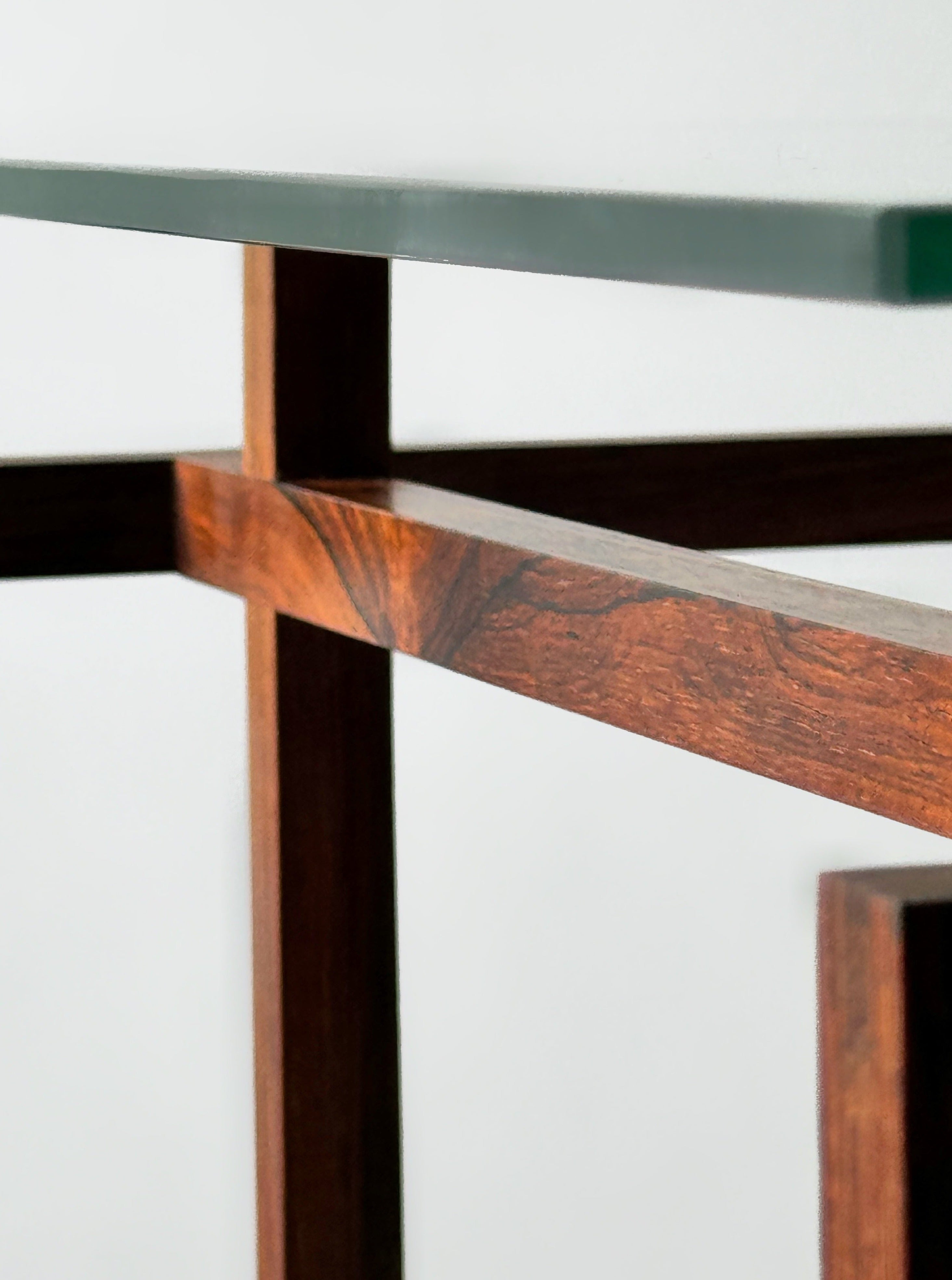 Side table in rosewood by Henning Nørgaard