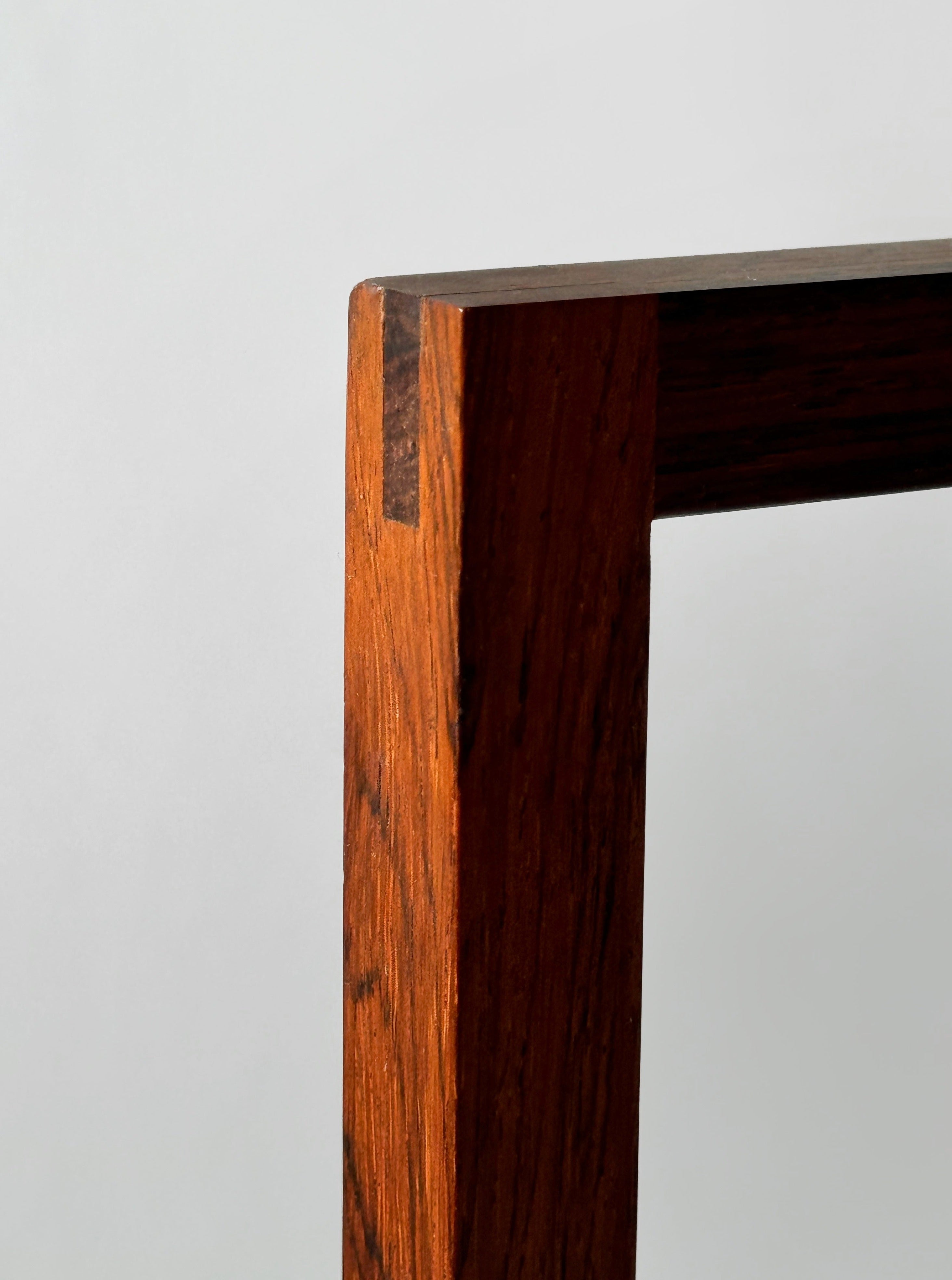 Side table in rosewood by Henning Nørgaard