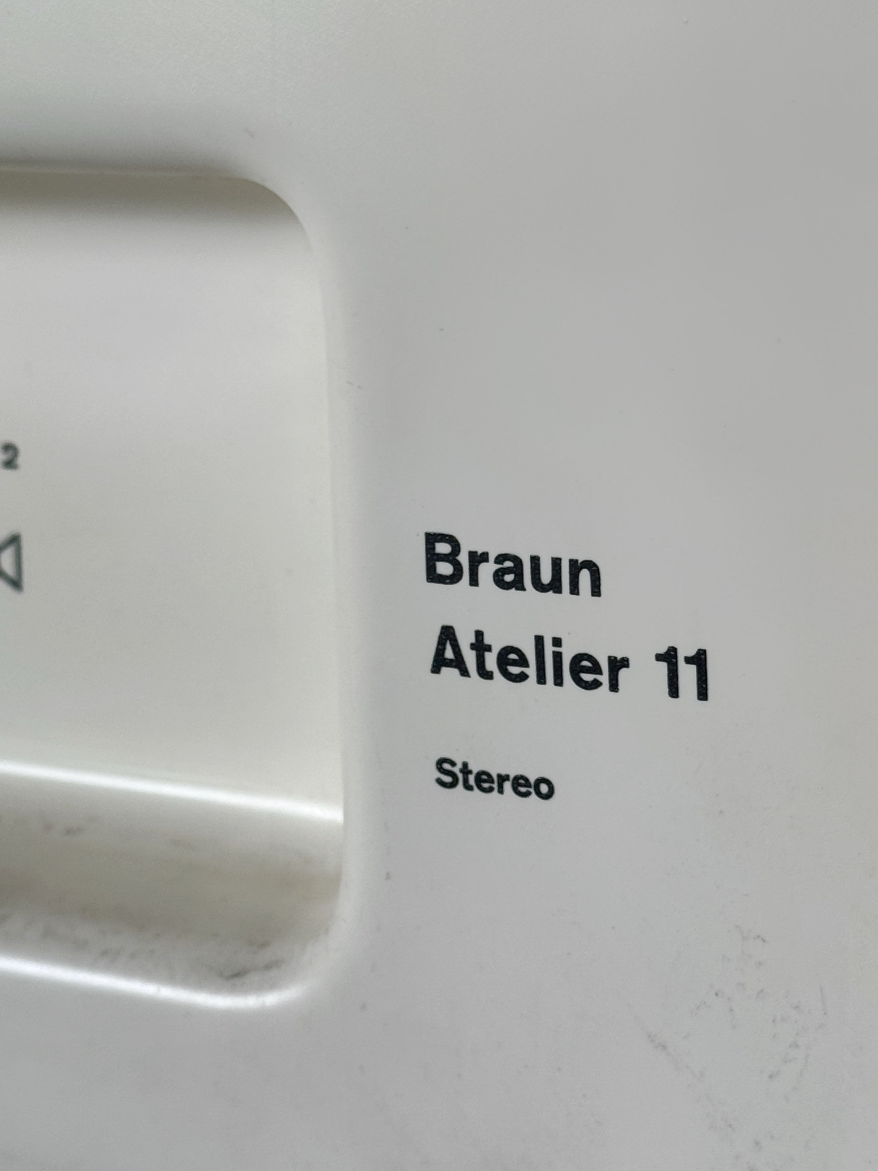 Atelier 1-81 audio system by Dieter Rams for Braun 1960s