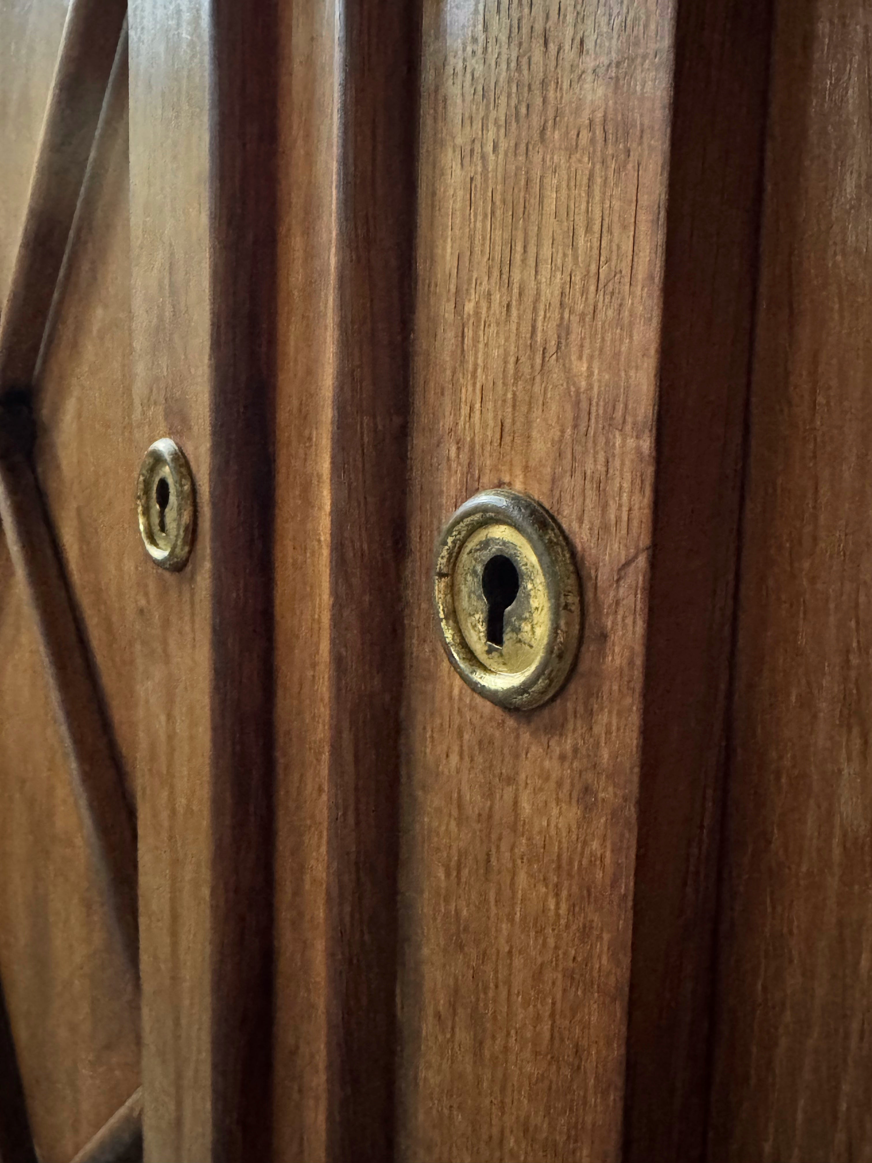 French Wardrobe in oak, 1960s