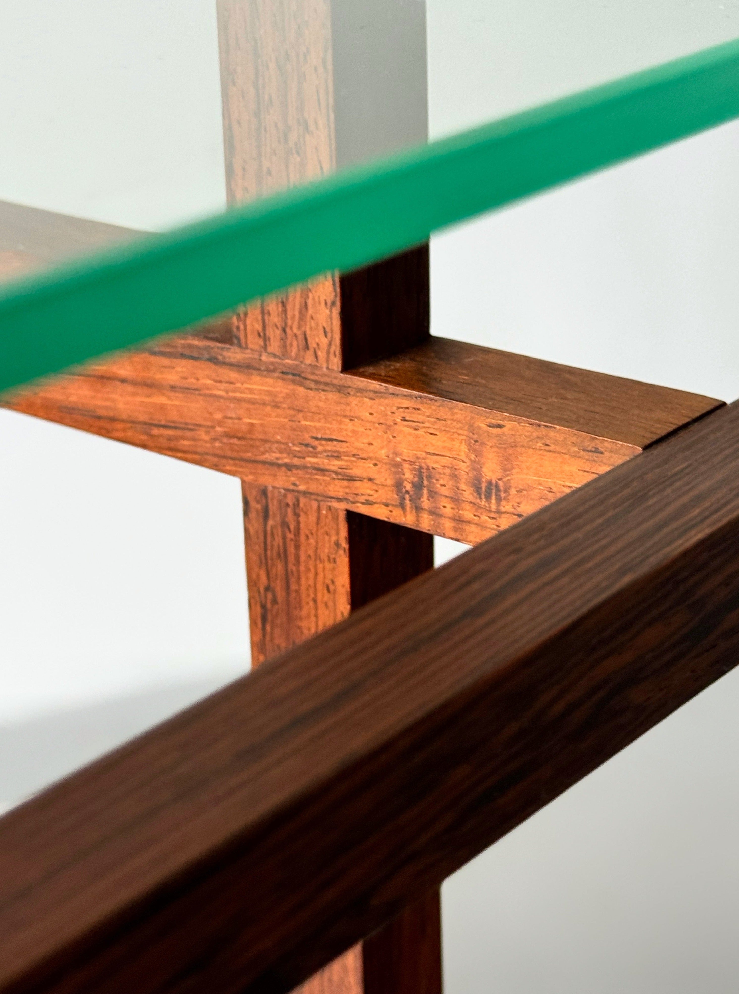Side table in rosewood by Henning Nørgaard
