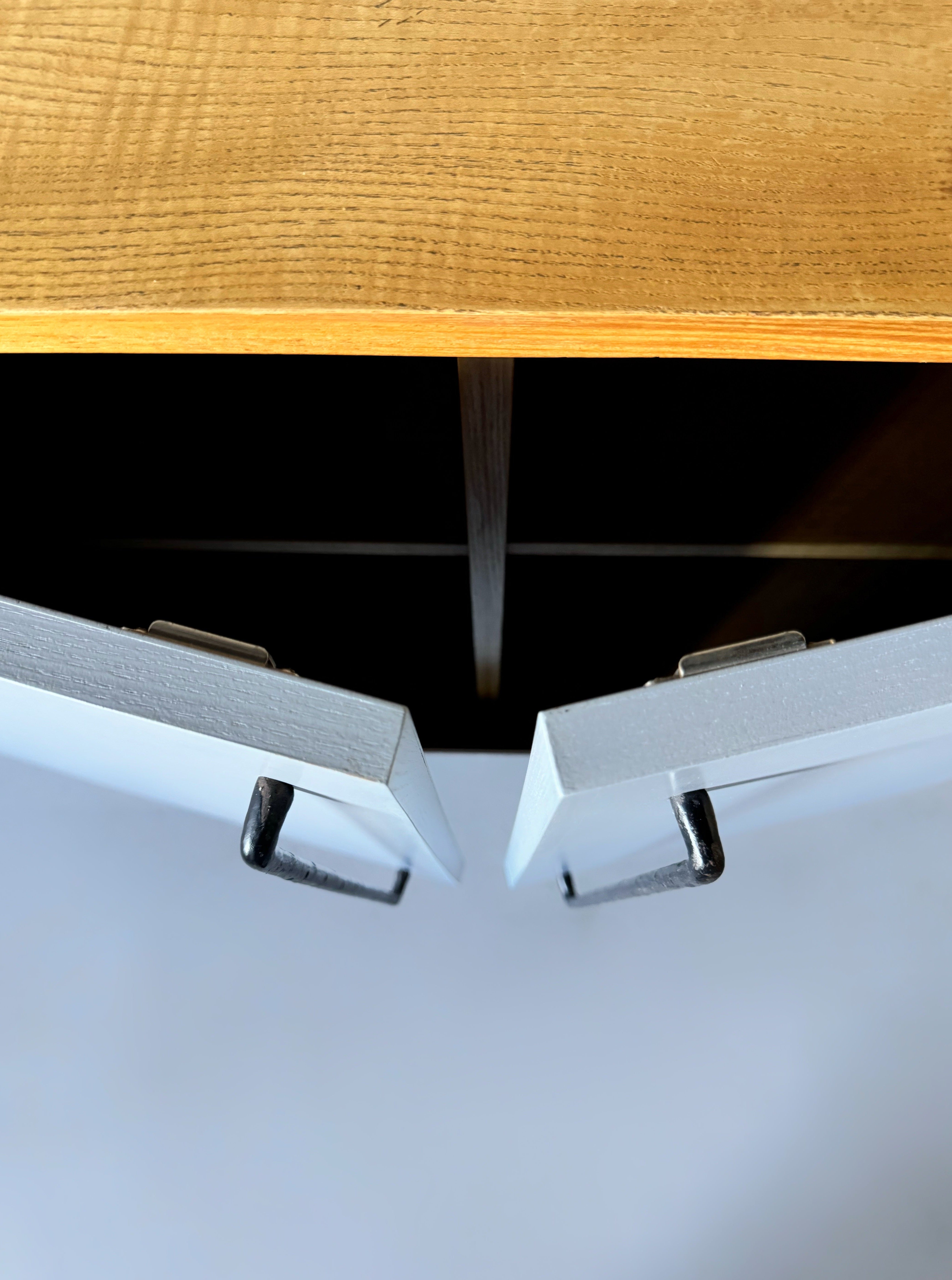 Cabinet in oak, Belgium 1960s