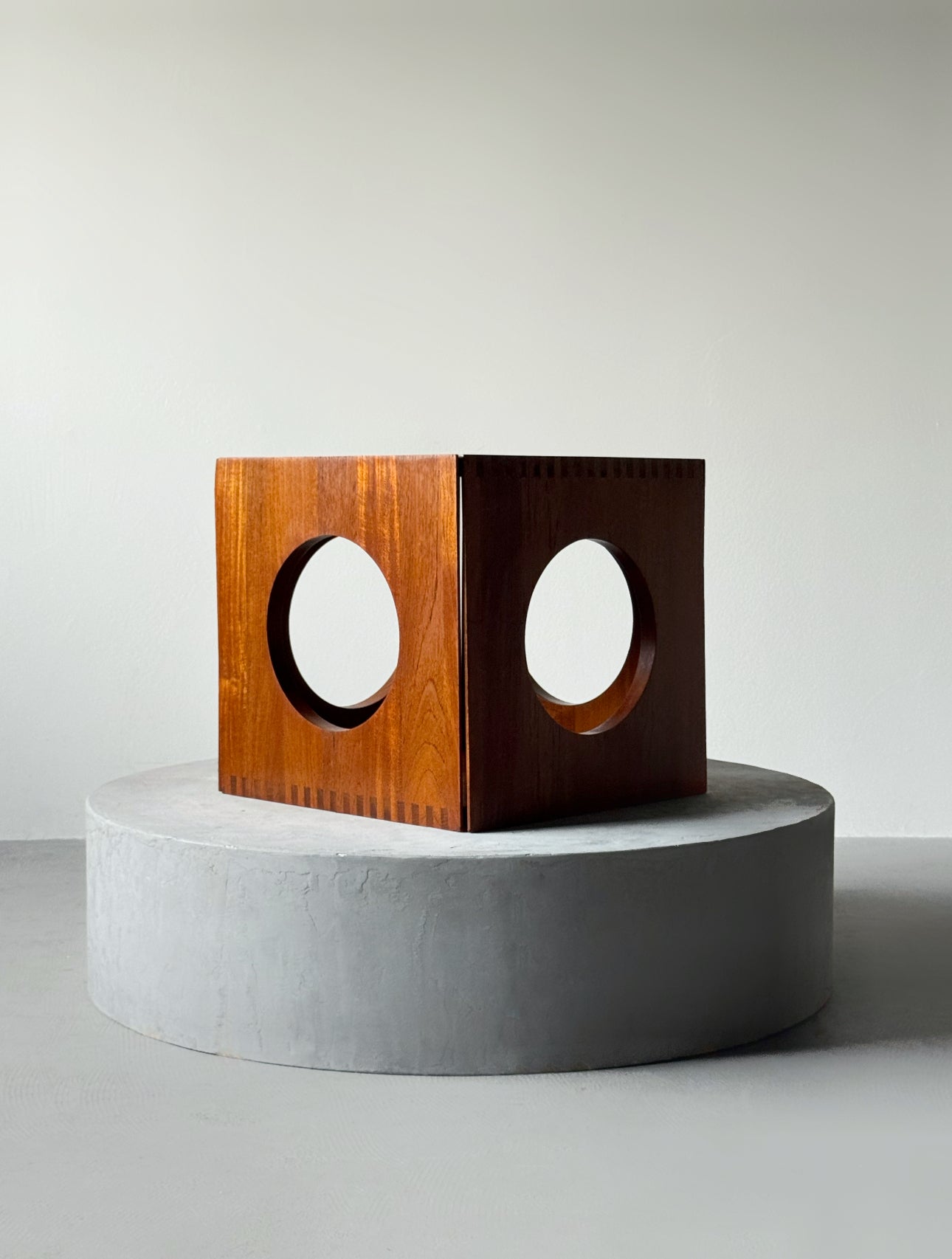 Cube nesting tables by Jens Harald Quistgaard
