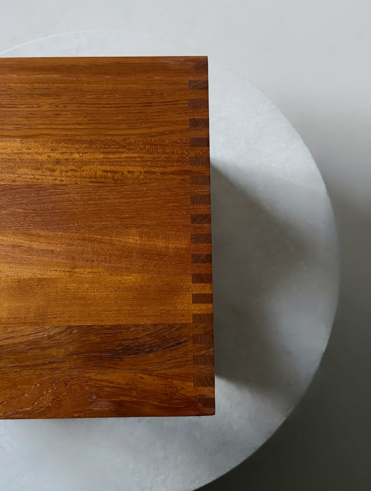 Cube nesting tables by Jens Harald Quistgaard