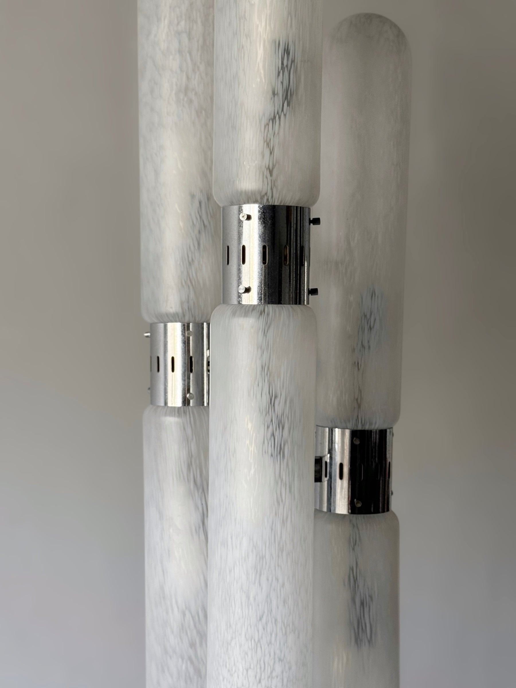 Murano Glass Floor Lamp by Aldo Nason for Mazzega, Italy 1970