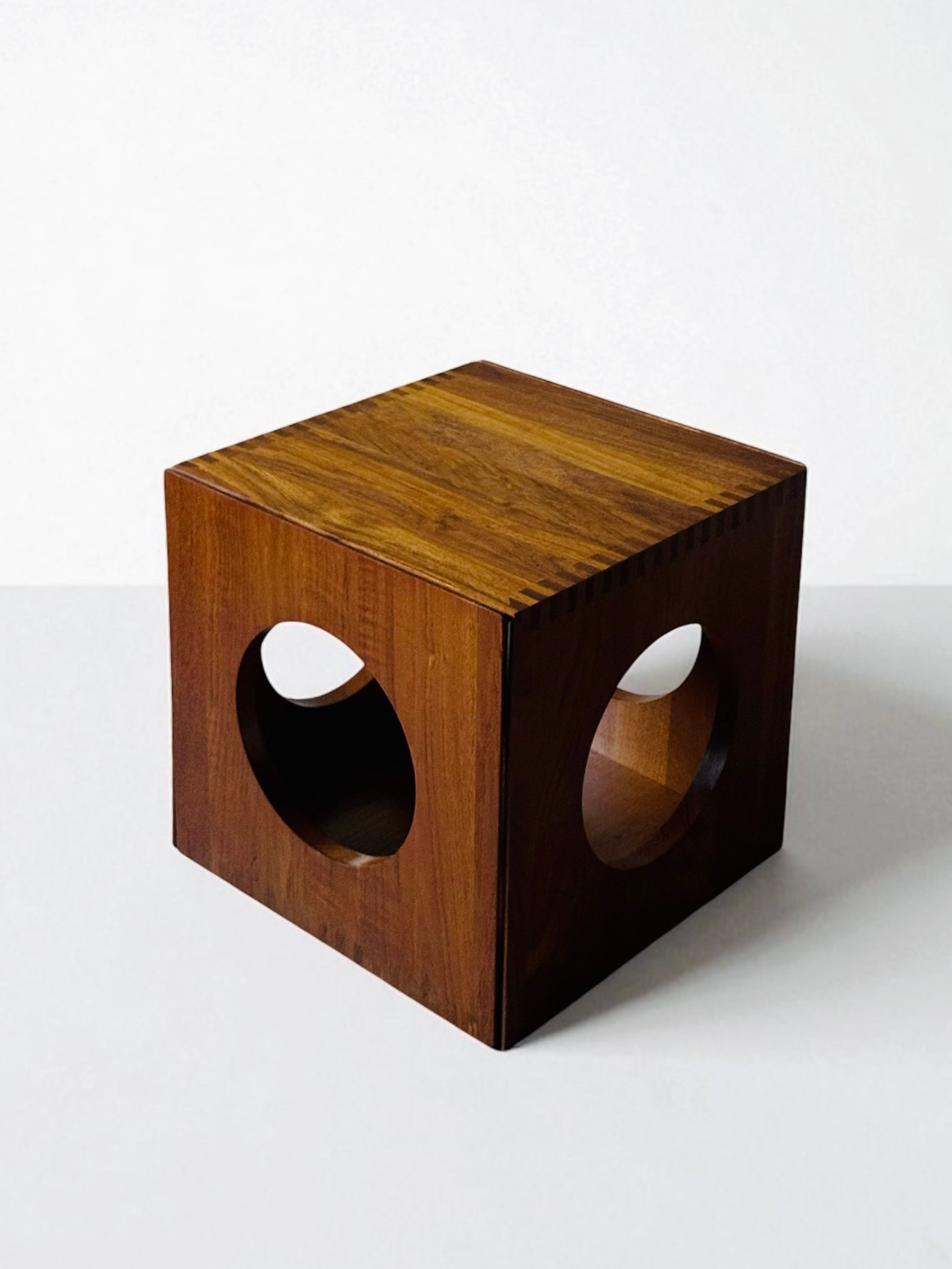 Cube nesting tables by Jens Harald Quistgaard