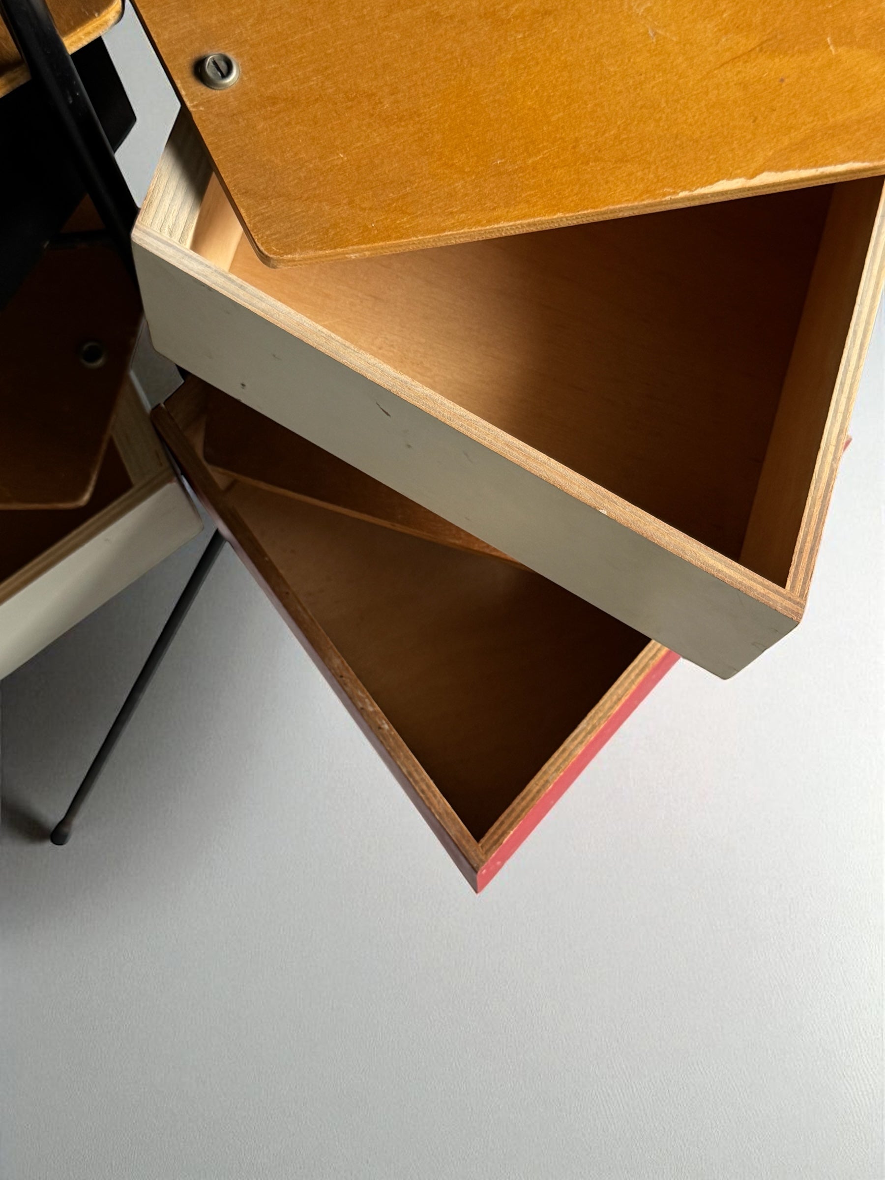 Dutch Sewing Stand by Joos Teders for Metalux, 1950