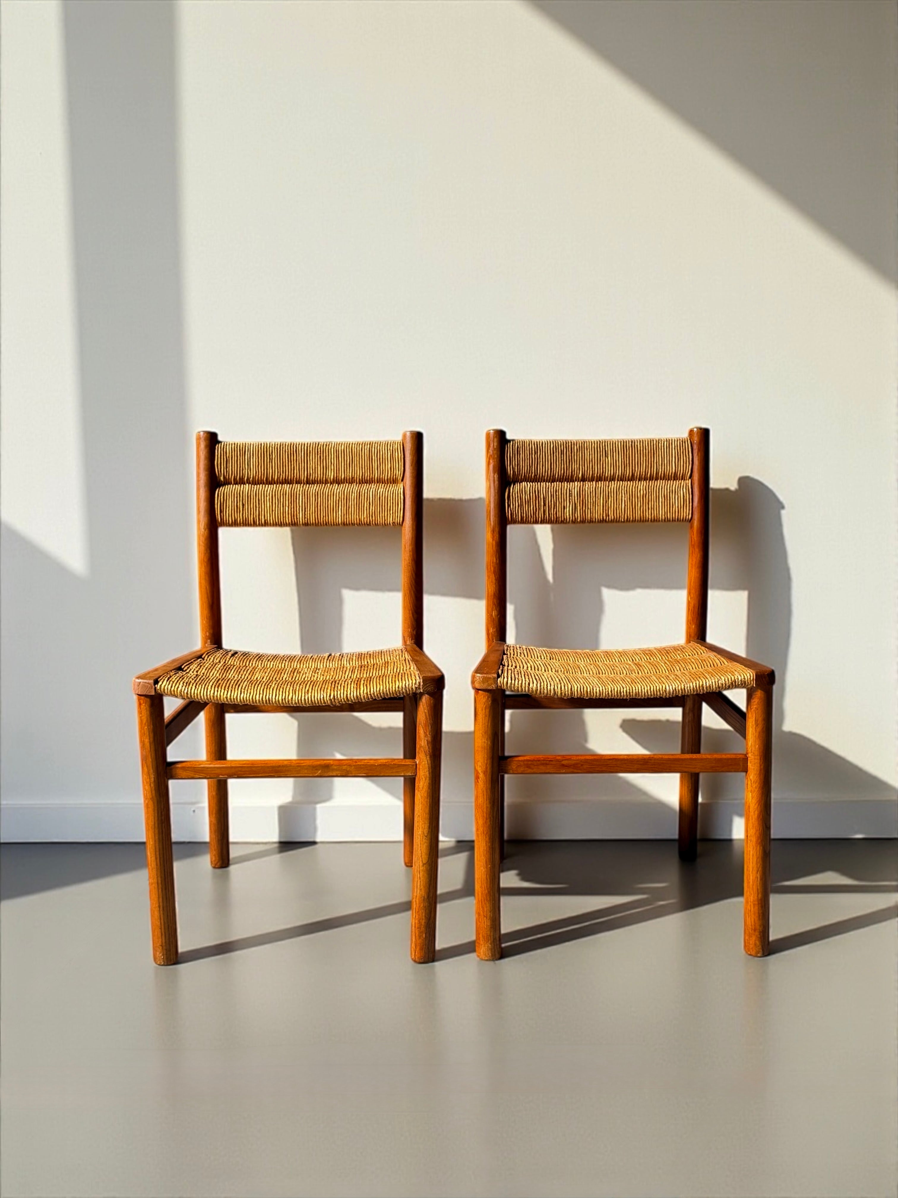 Dining Chairs by Pierre Gautier Delaye, France 1950s