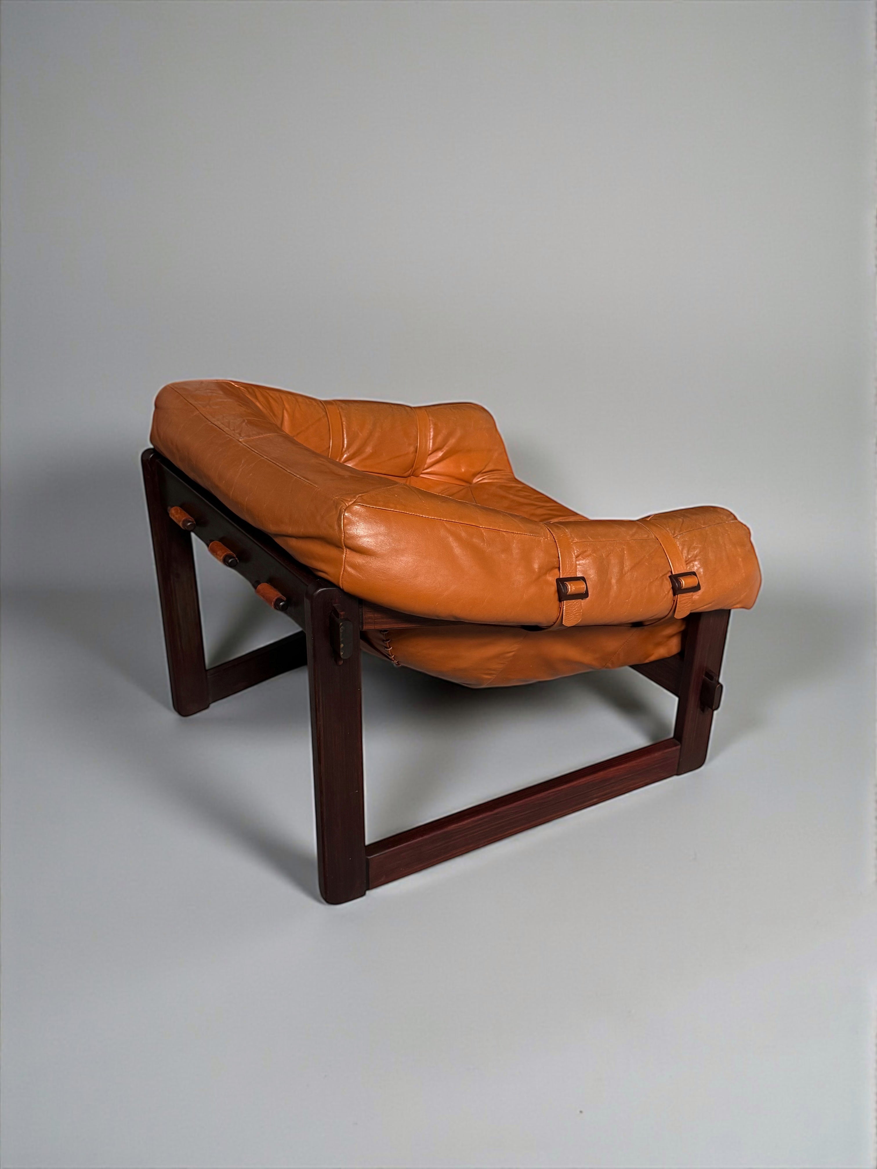 Mp-91 Lounge Chair by Percival Lafer, Brasil 1970s