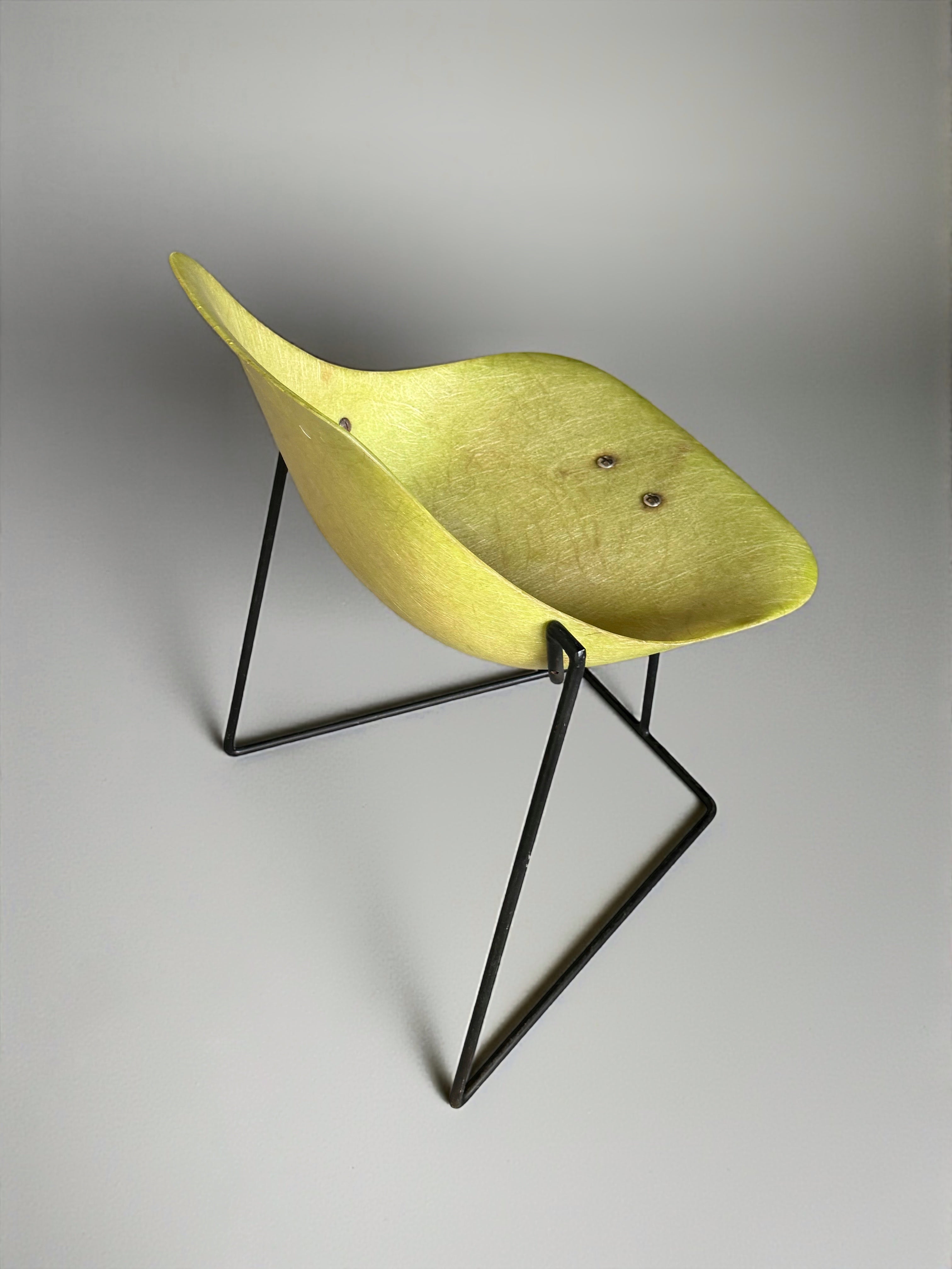 Coccinelle Chair by René-Jean Caillette for Steiner Edition 1957 France