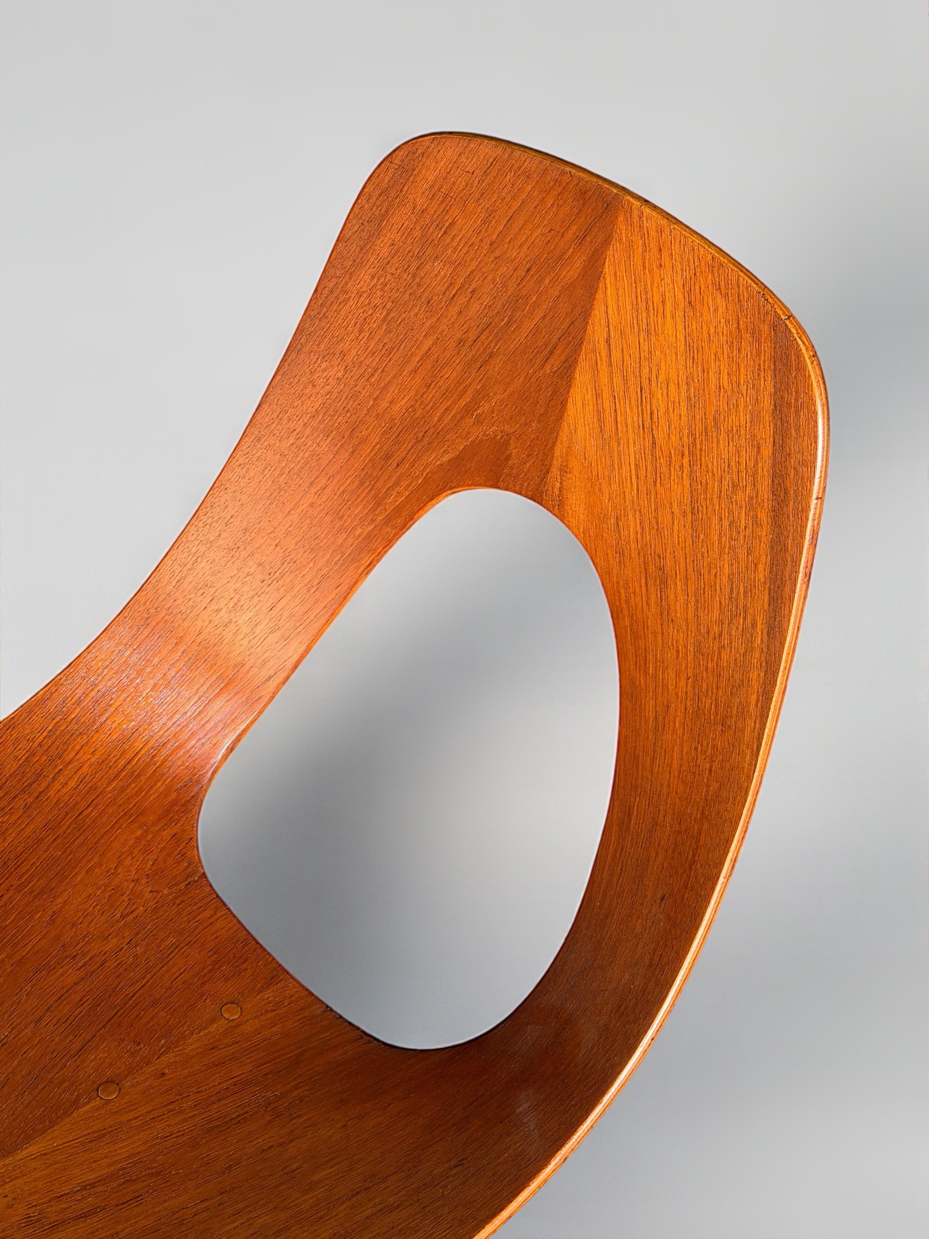 Set of 4 Dinning Chairs by Augusto Bozzi for Saporiti, Italy 1950s