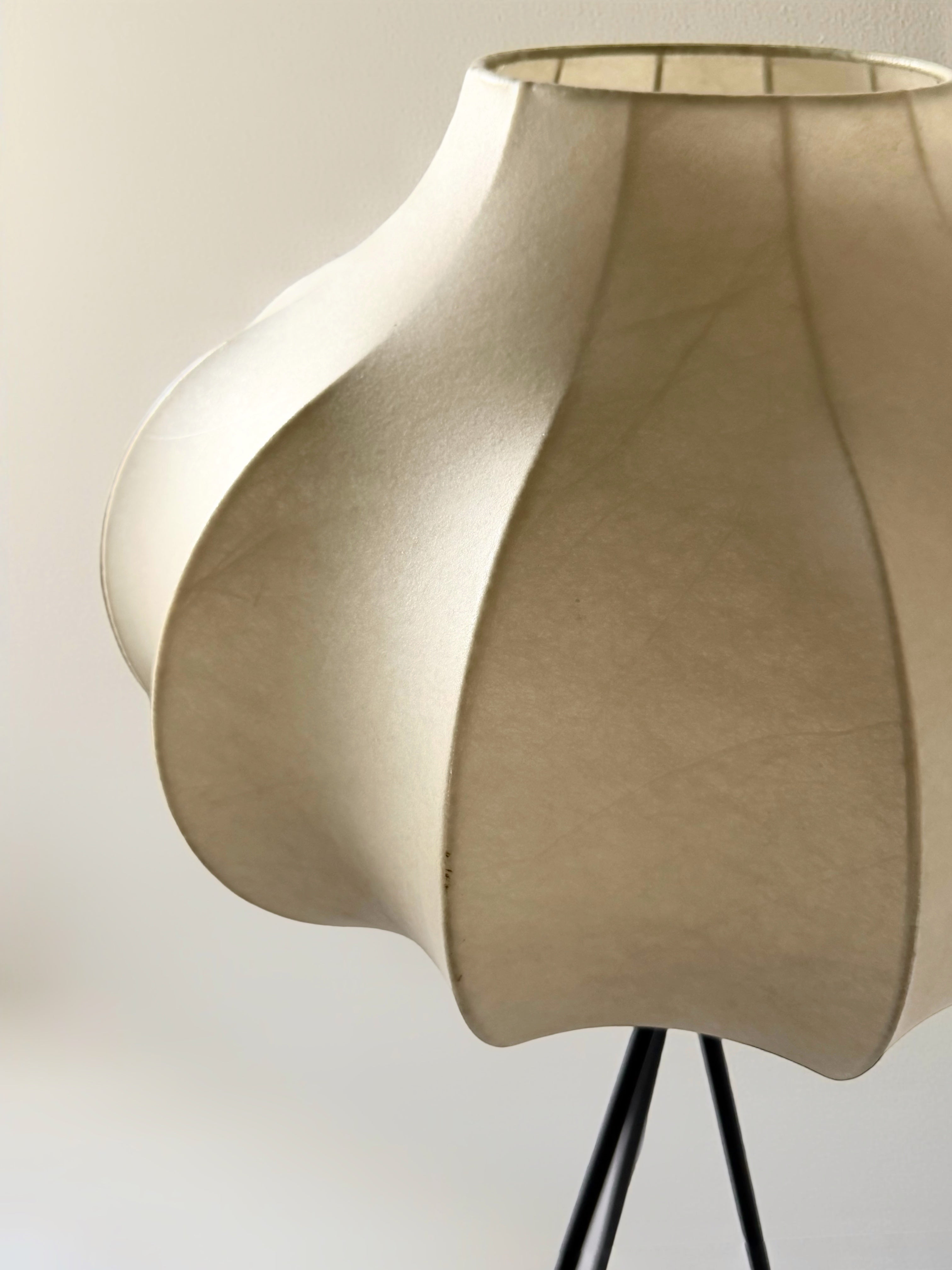 Cocoon Tripod Floor Lamp, Germany 1960s