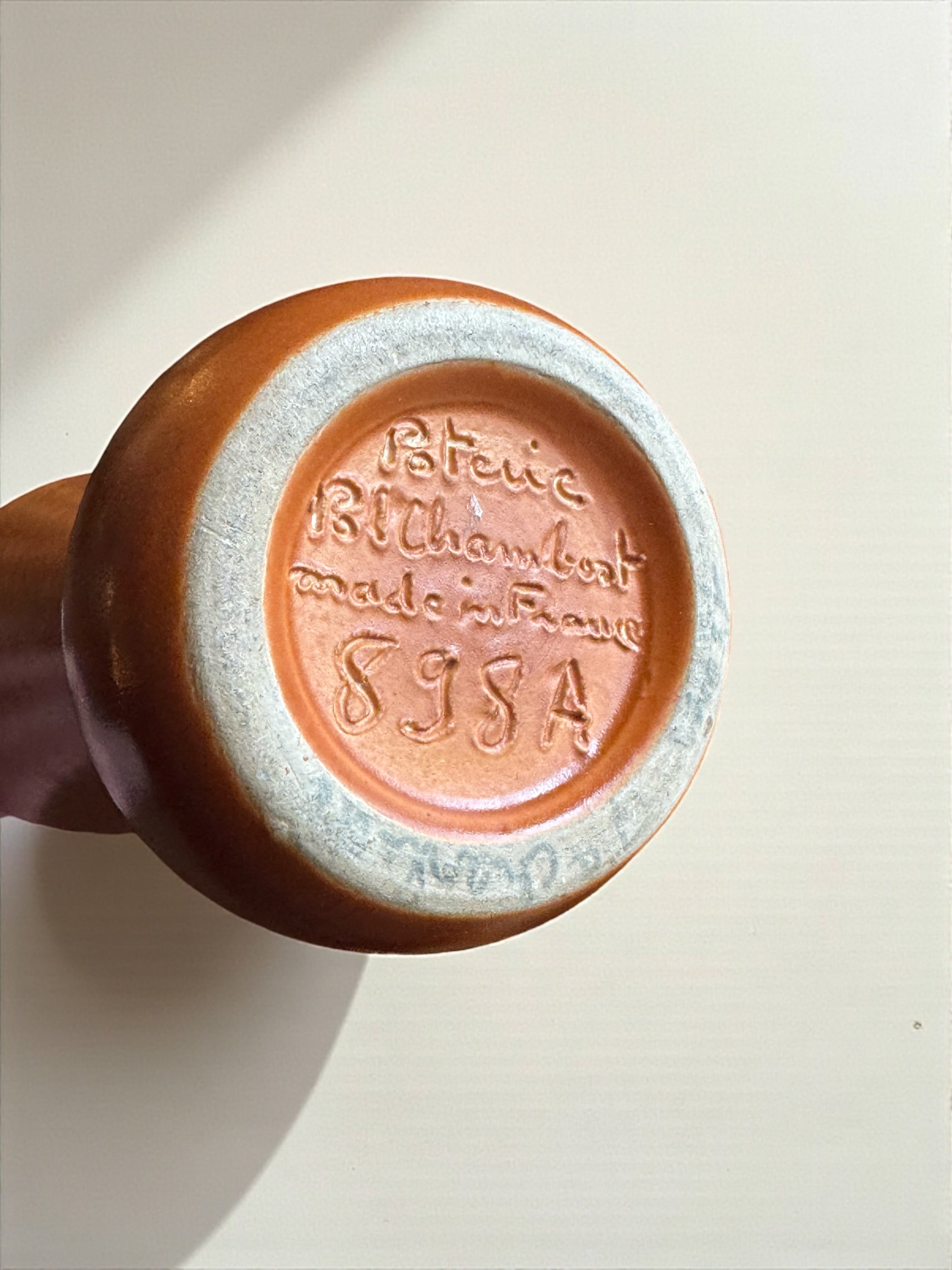 Pol Chambost (1906-1983) Model '898' pitcher, France 1955