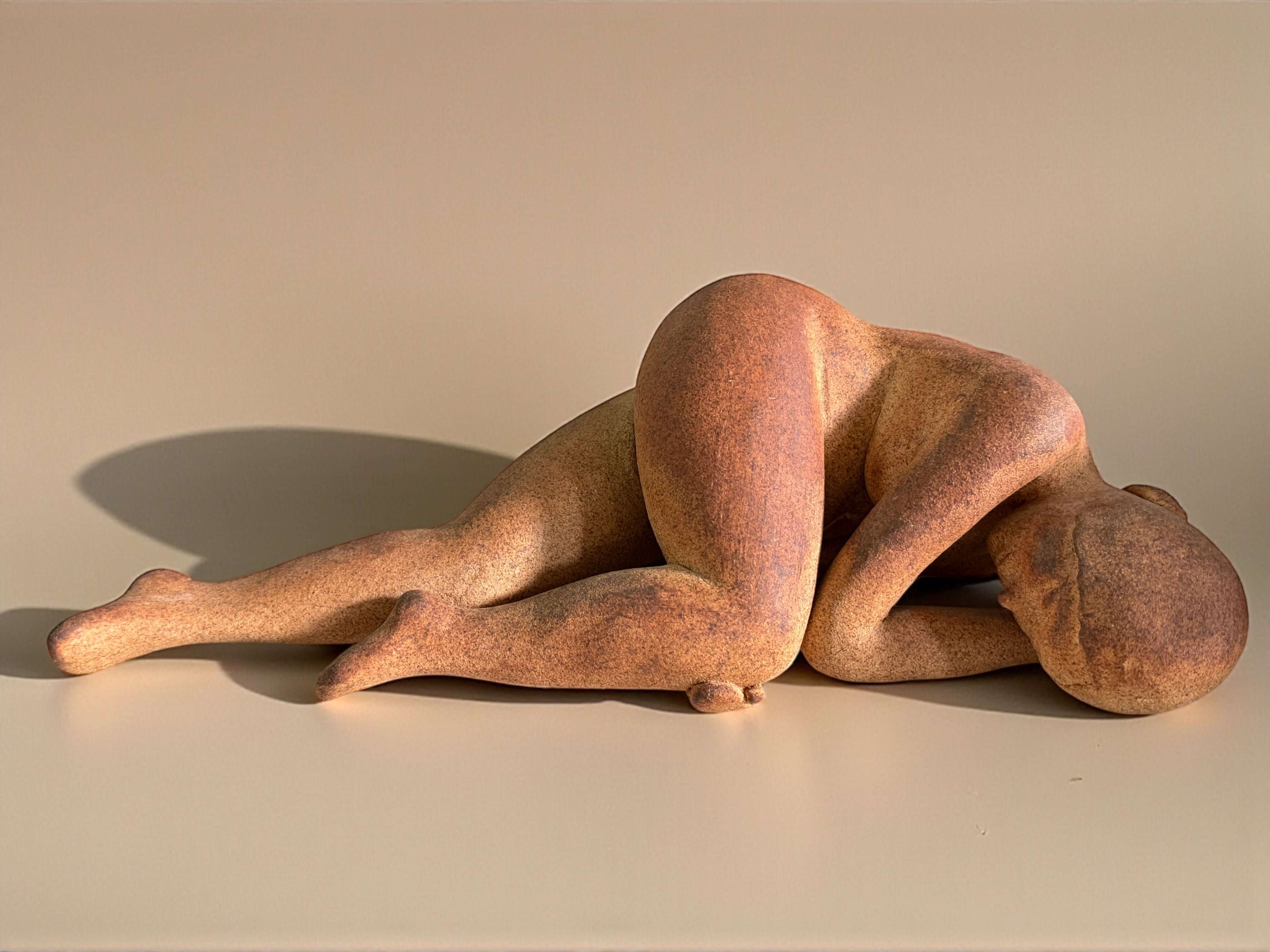 Bodil Hansen Signert Keramikk Skulptur, Denmark 1997