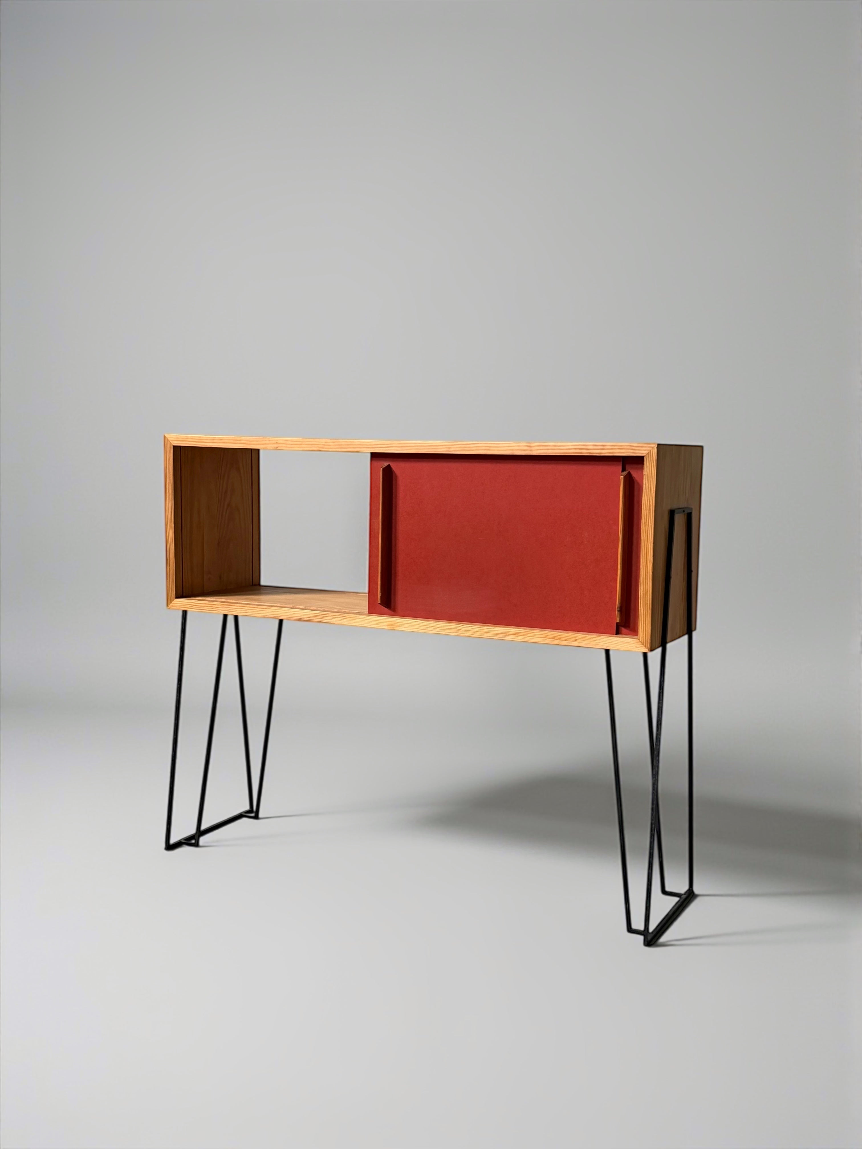 Double face Cabinet by Jacques Tournus, France 1950s