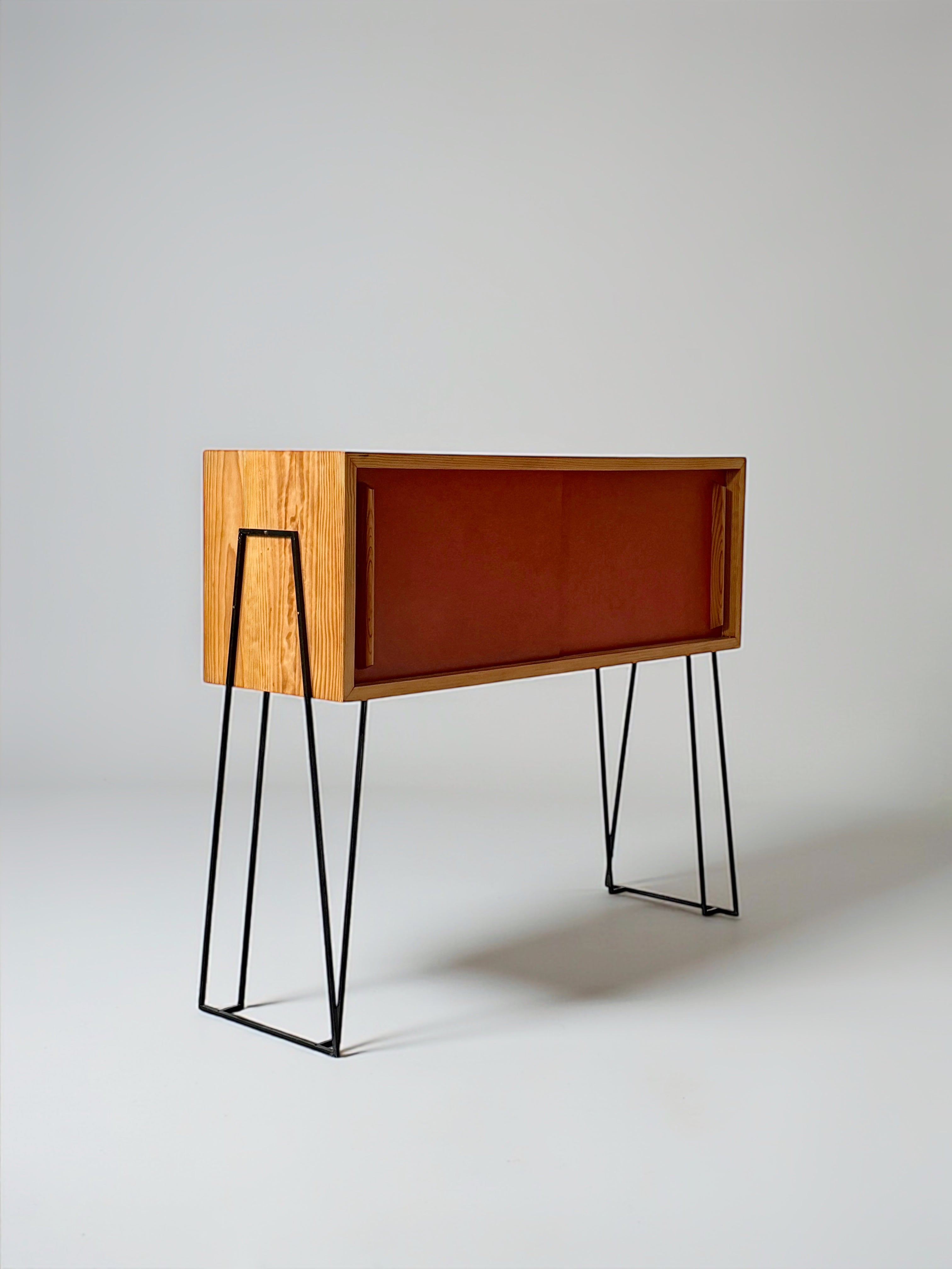 Double face Cabinet by Jacques Tournus, France 1950s