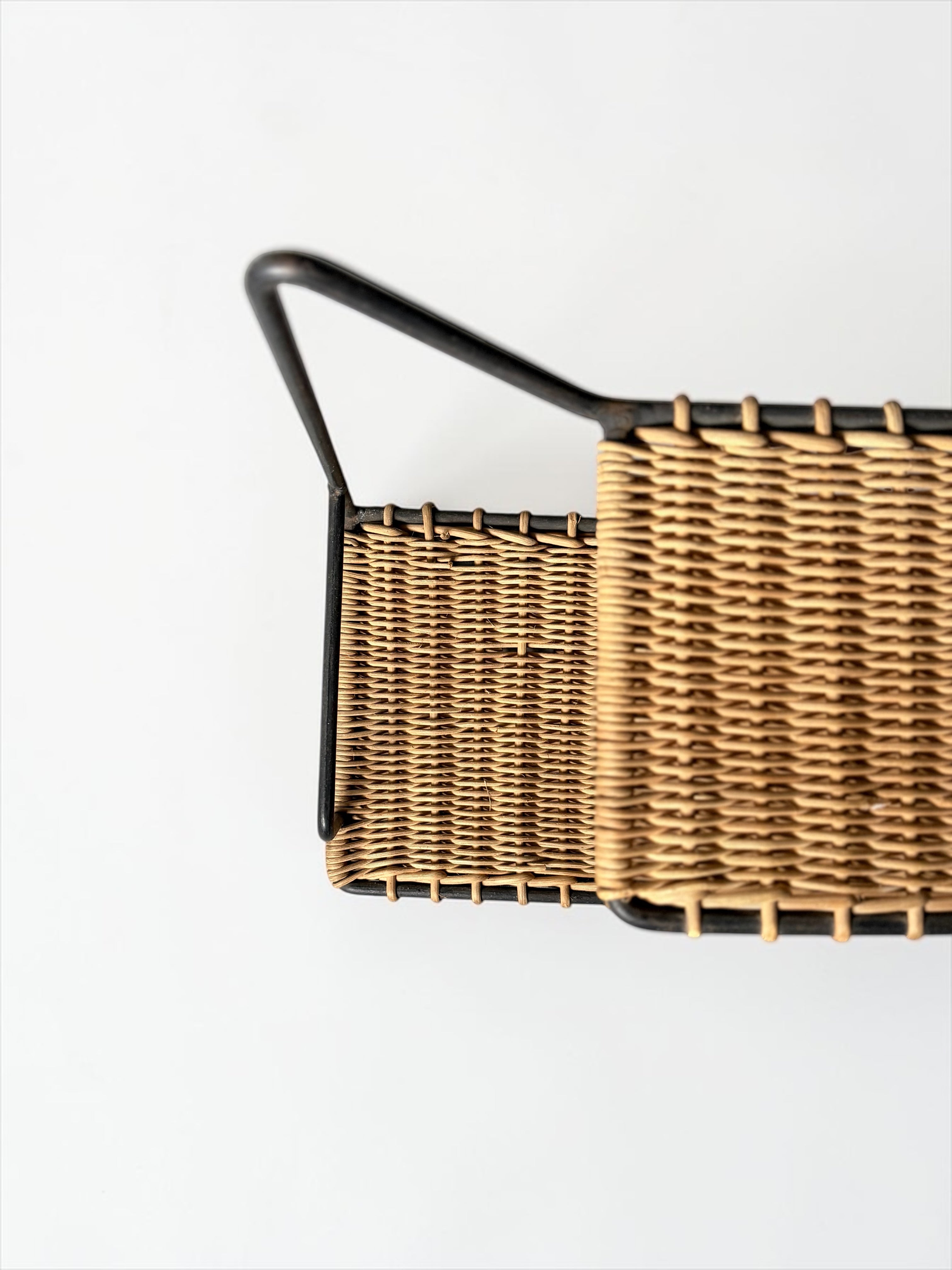 Mid Century Wall Shelf attributed to Raoul Guys, France 1950s
