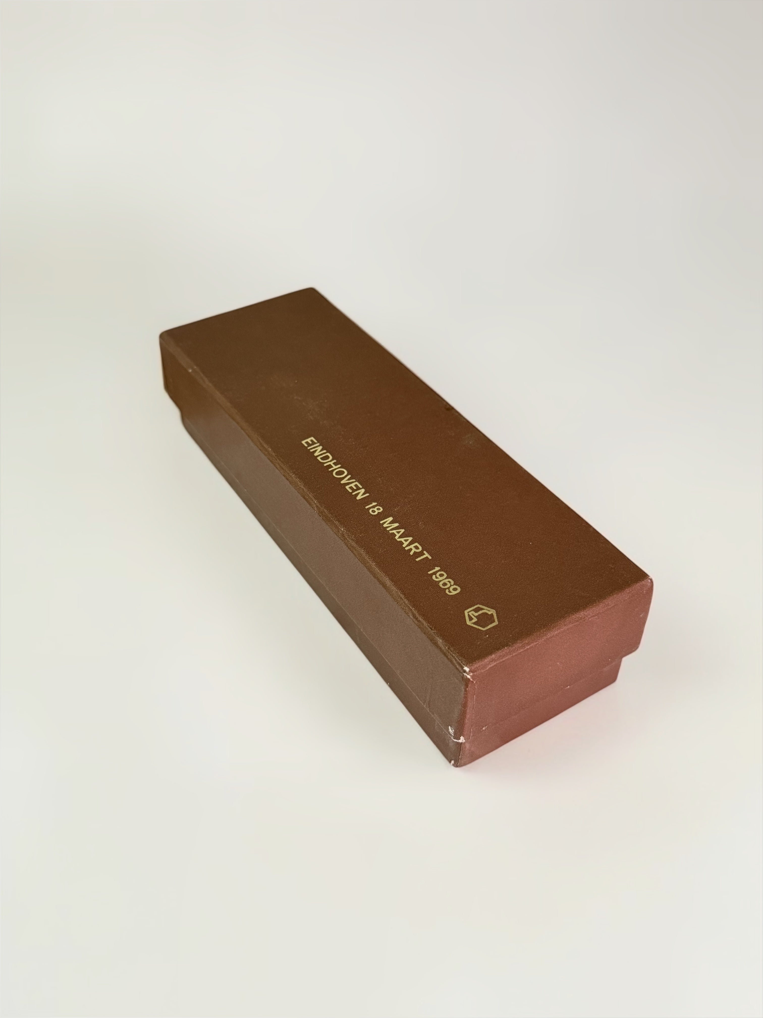 Gio Ponti for Ceramic Joo Ceramic and Brass Pen Tray, 1969