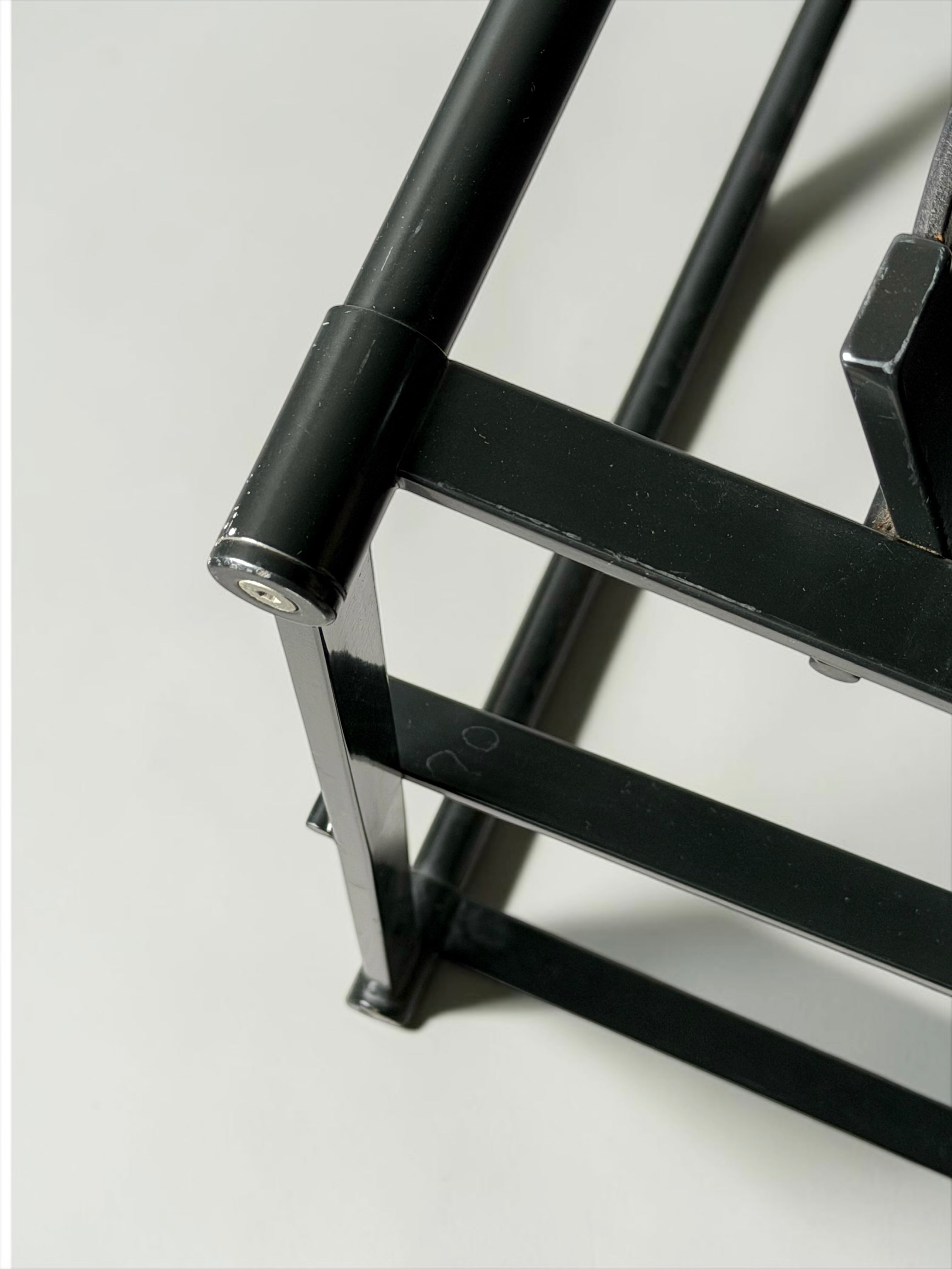 Steel and Leather FM62 Chair by Radboud Van Beekum for Pastoe, 1980s