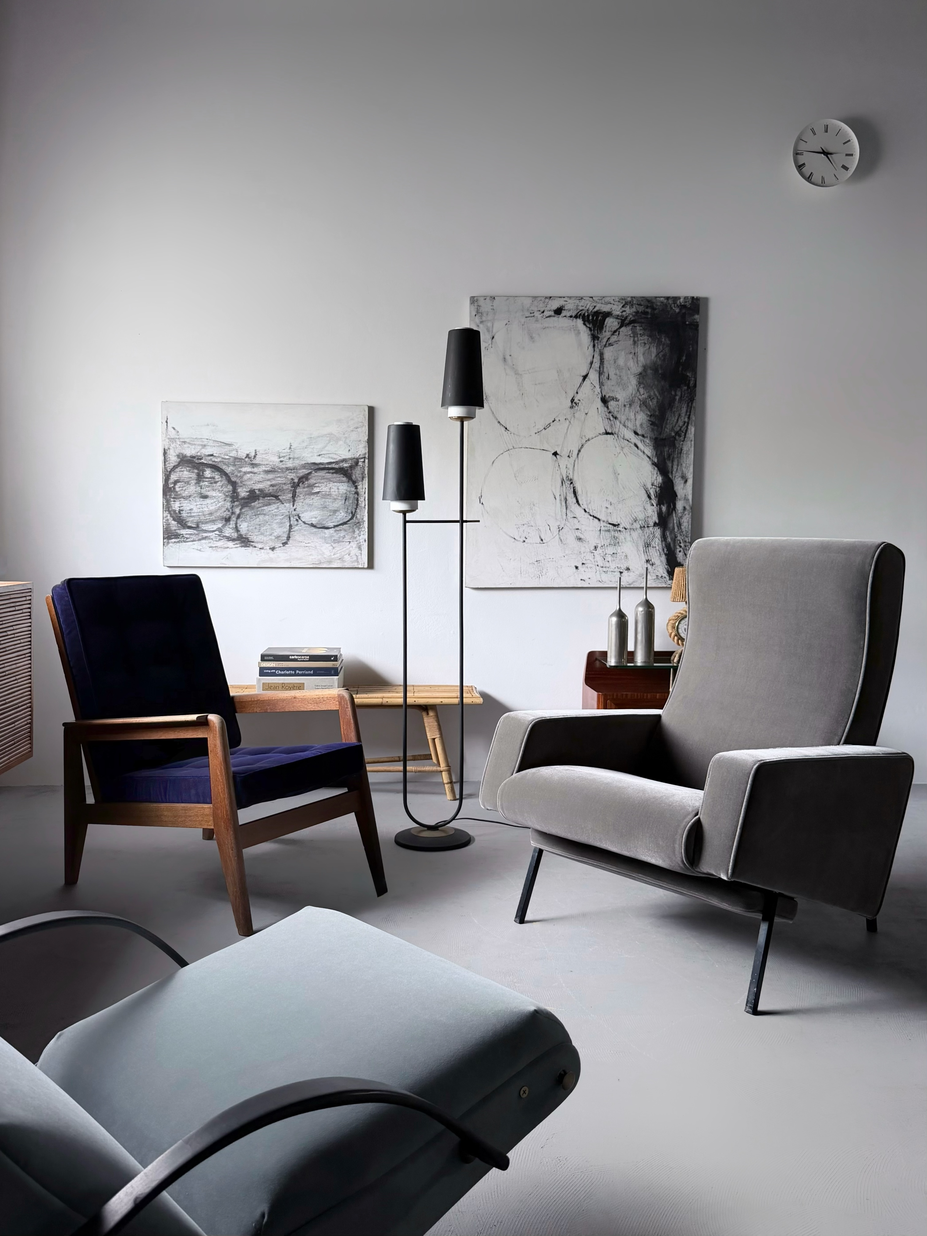 Maison Arlus Floor Lamp, France 1960s