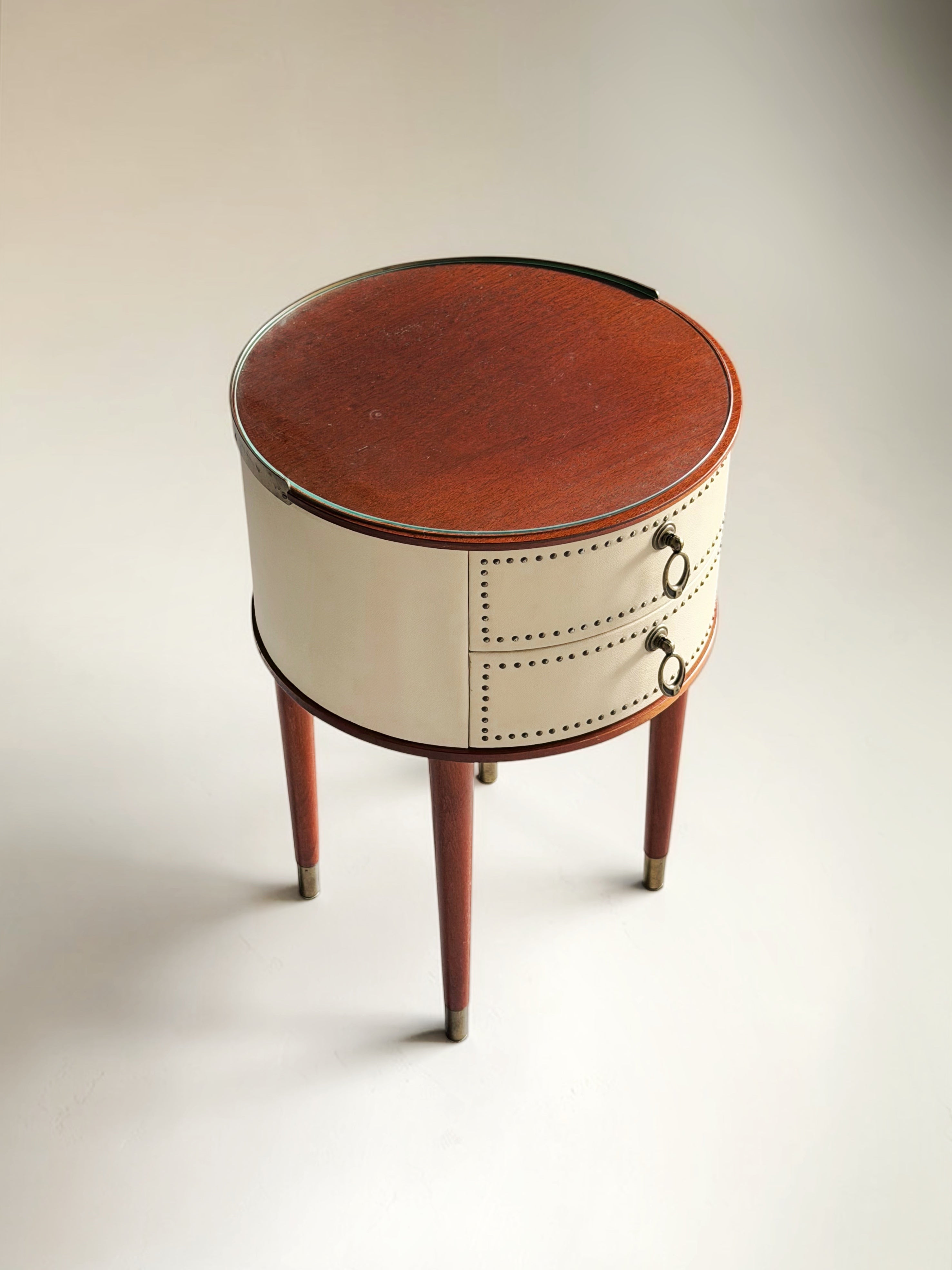 Bedside Table by Halvdan Pettersson for Tibro Möbelfabrik, Sweden 1950s
