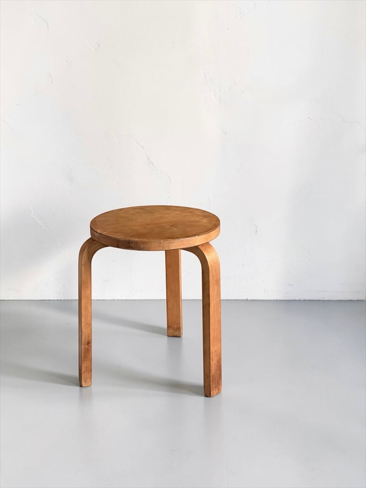 Model 60 Stool by Alvar Aalto for Oy Huonekalu- ja Rakennustyötehdas Ab, Finland