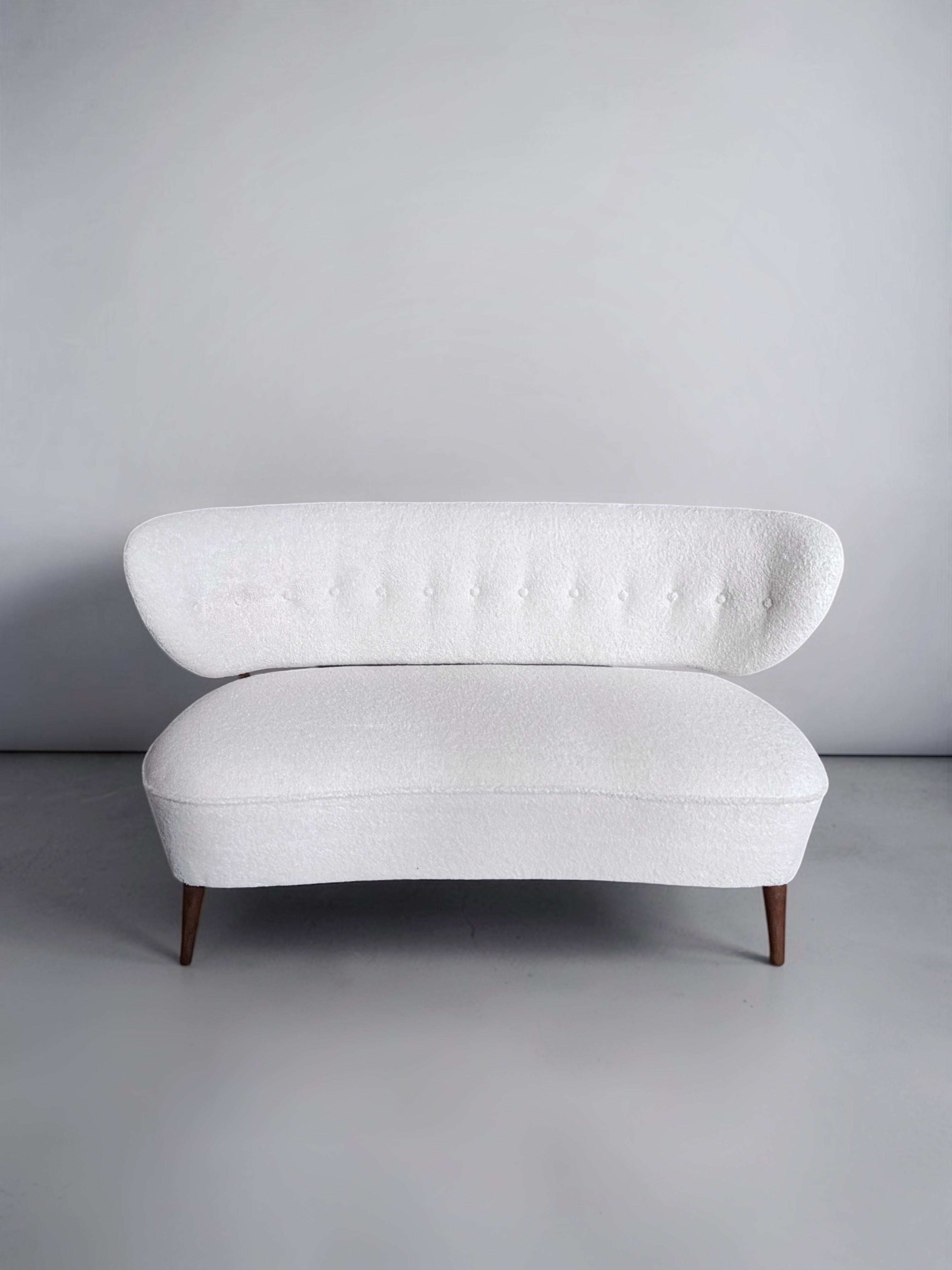Two-Seater Sofa by Otto Schulz 'Attr.' for Boet, Sweden 1940s　