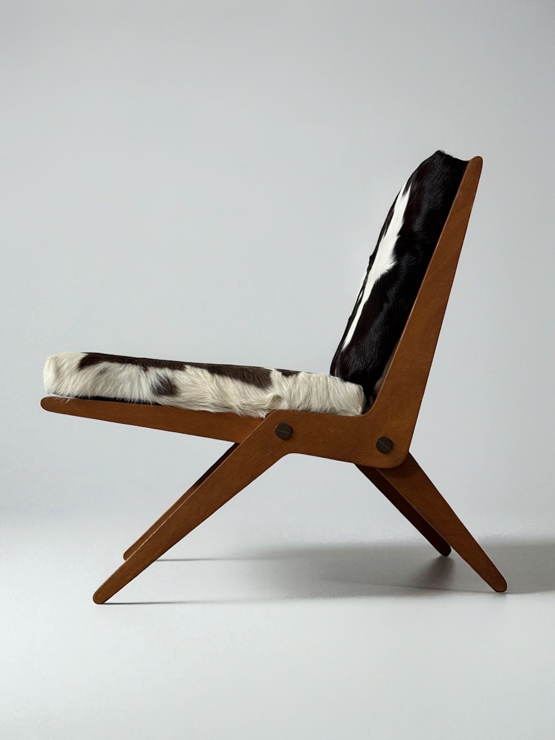 Scissor chair by Hans Mitzlaff & Albrecht Lange for Eugen Schmidt, Germany1950s