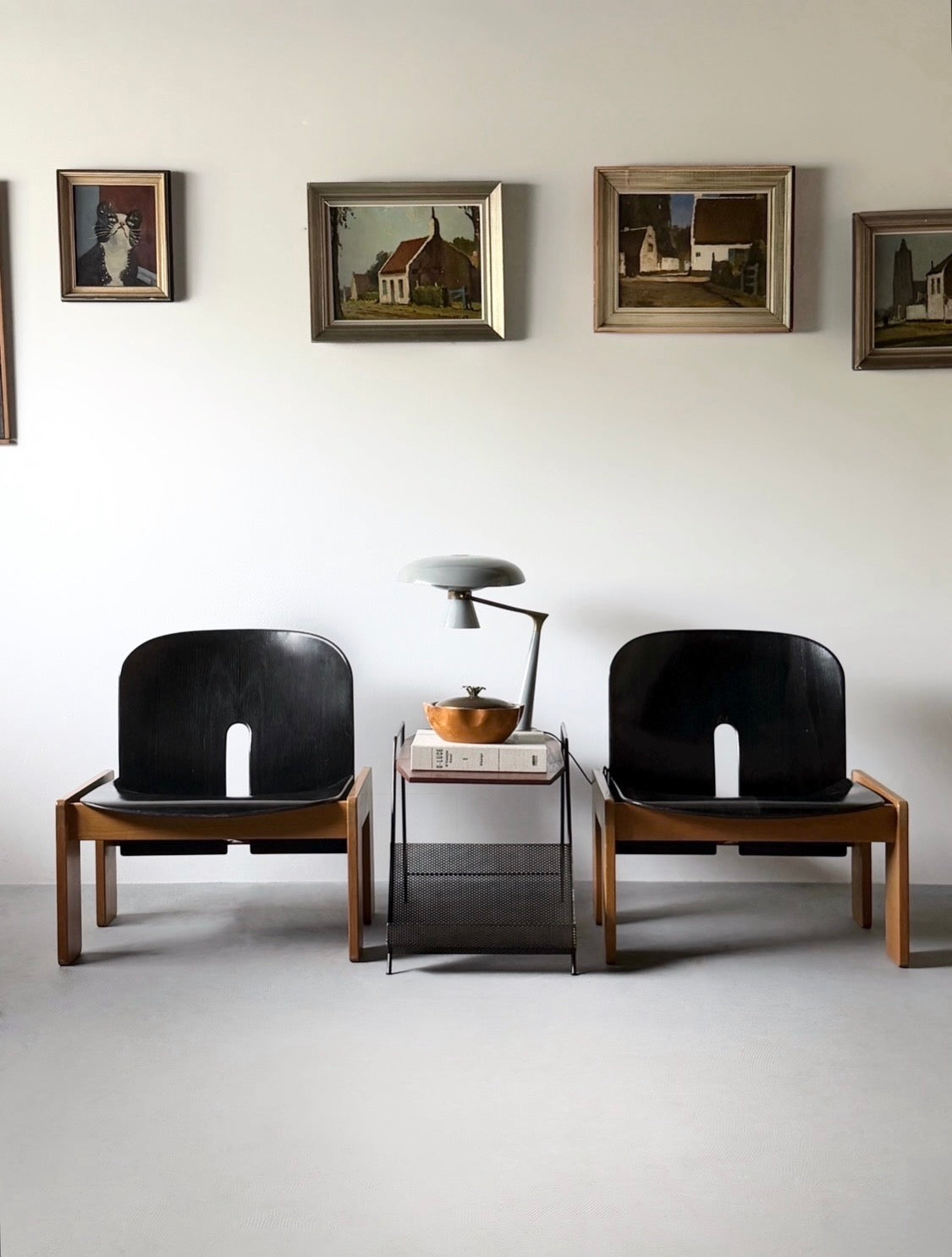 "925" Easy Chairs by Afra & Tobia Scarpa for Cassina, Italy 1966