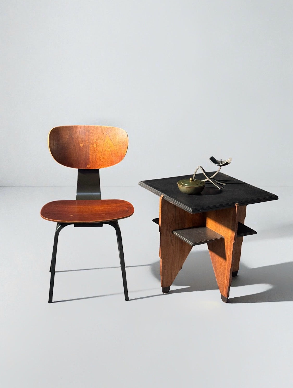 SB03 dining chair by Cees Braakman for UMS Pastoe, The Netherlands 1955