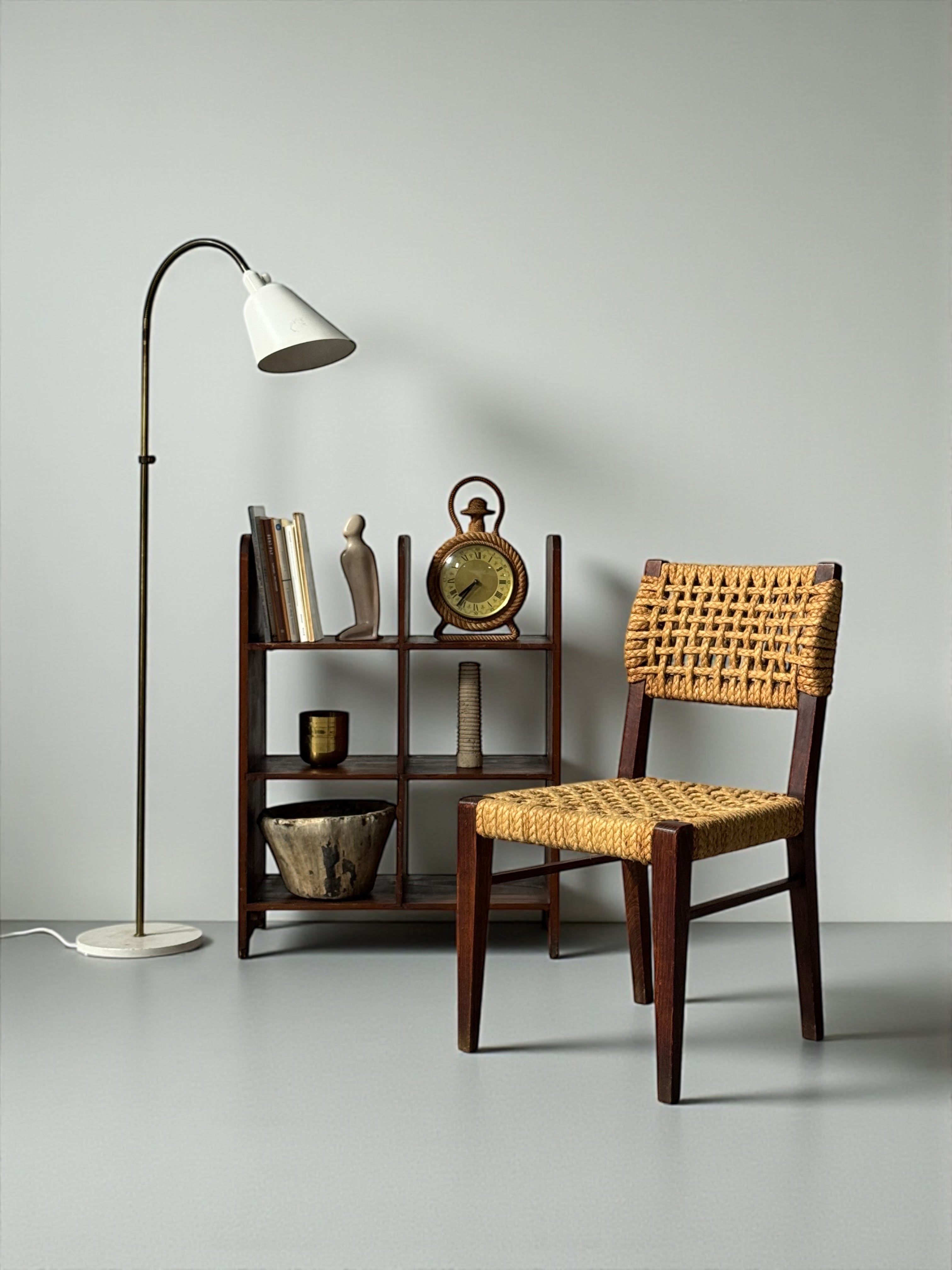 Bellevue Floor Lamp by Arne Jacobsen for Louis Poulsen, Denmark 1930s