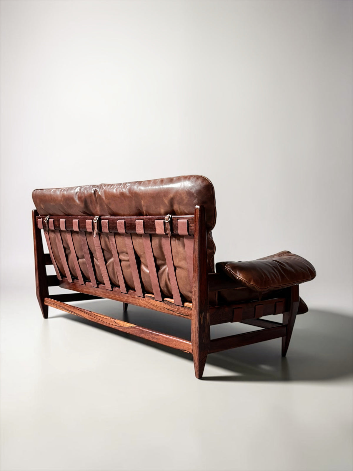 Rodeio Lounge Set by Jean Gillon for Italma Wood Art, Brazil, 1960s
