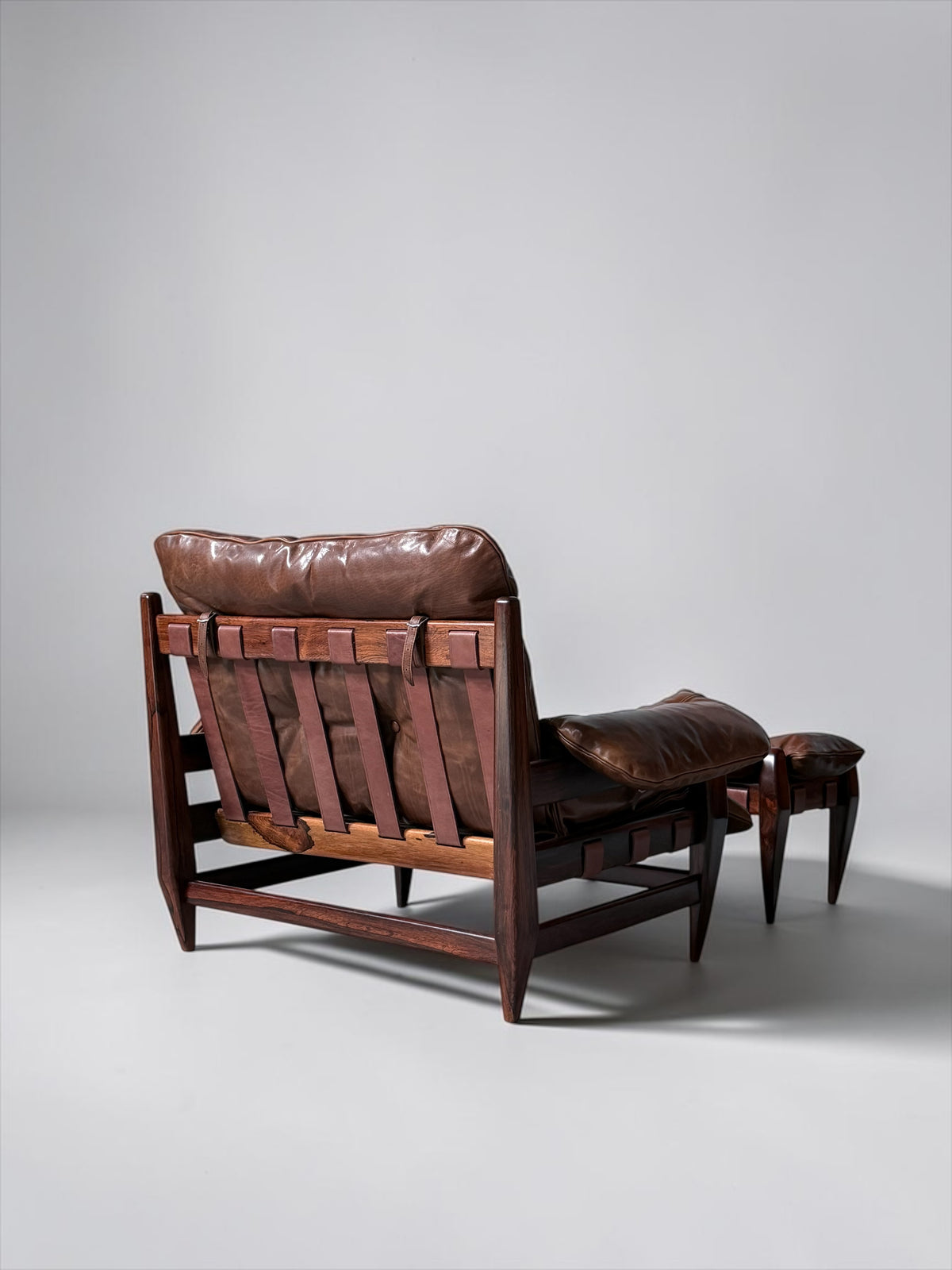 Rodeio Lounge Set by Jean Gillon for Italma Wood Art, Brazil, 1960s