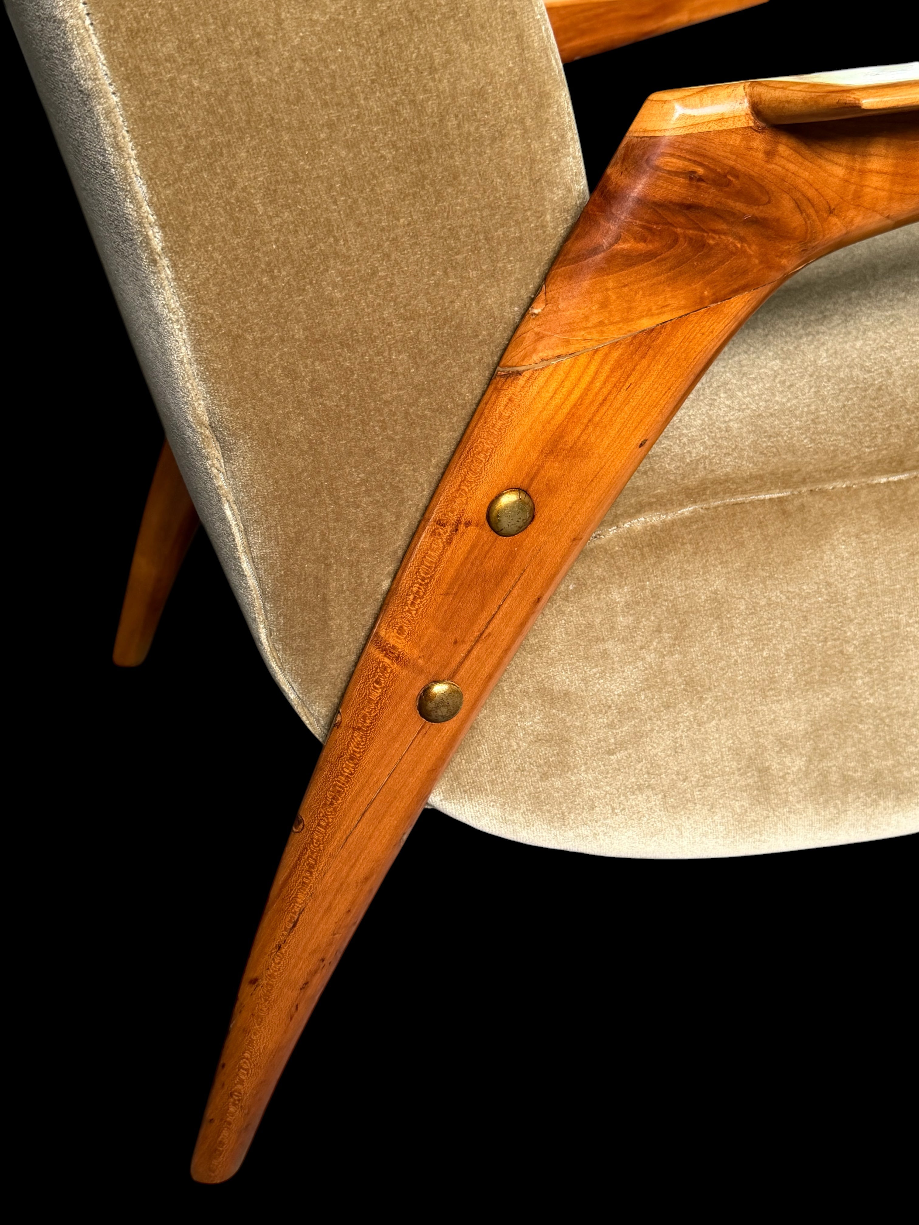 Deco-style Armchair, 1950s ITALY