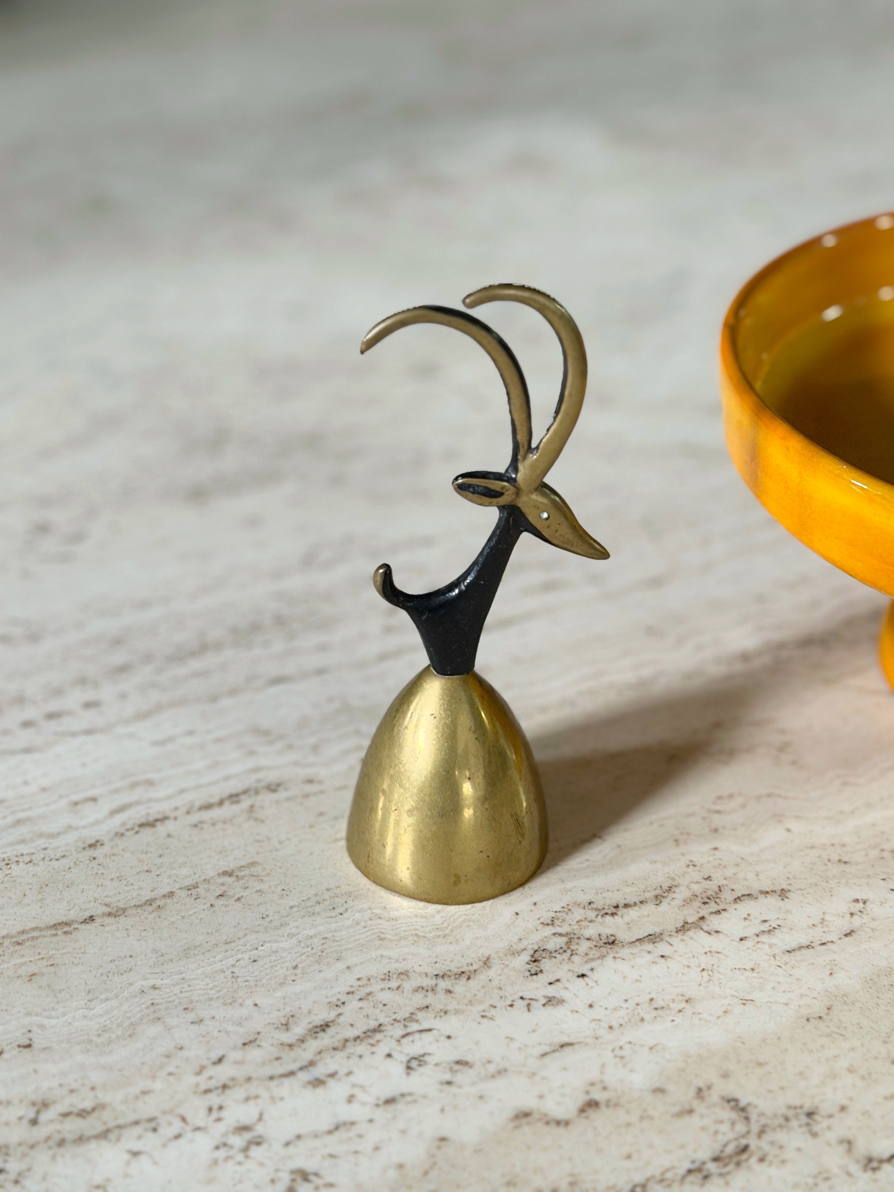 Animal Brass Bell by Walter Bosse