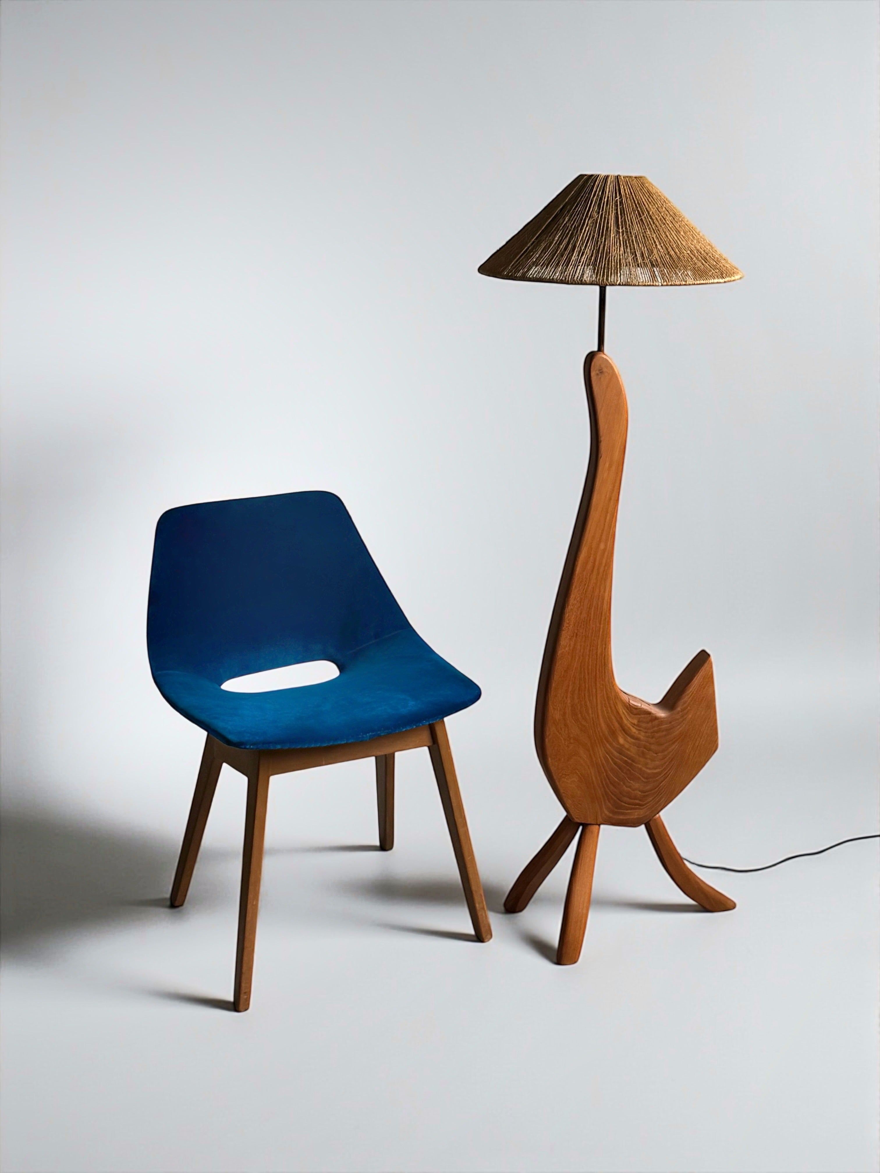 Tonneau Chair by Pierre Guariche for Steiner, France 1950s