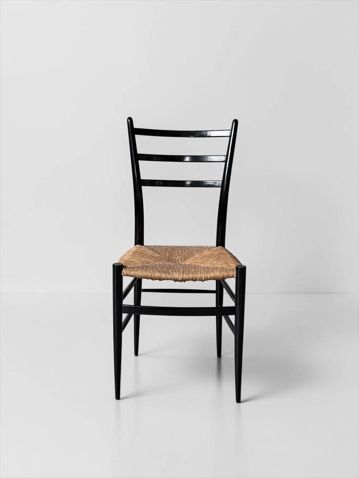 Spinetto dining chair by Chiavari Legerissima, Italy 1950s