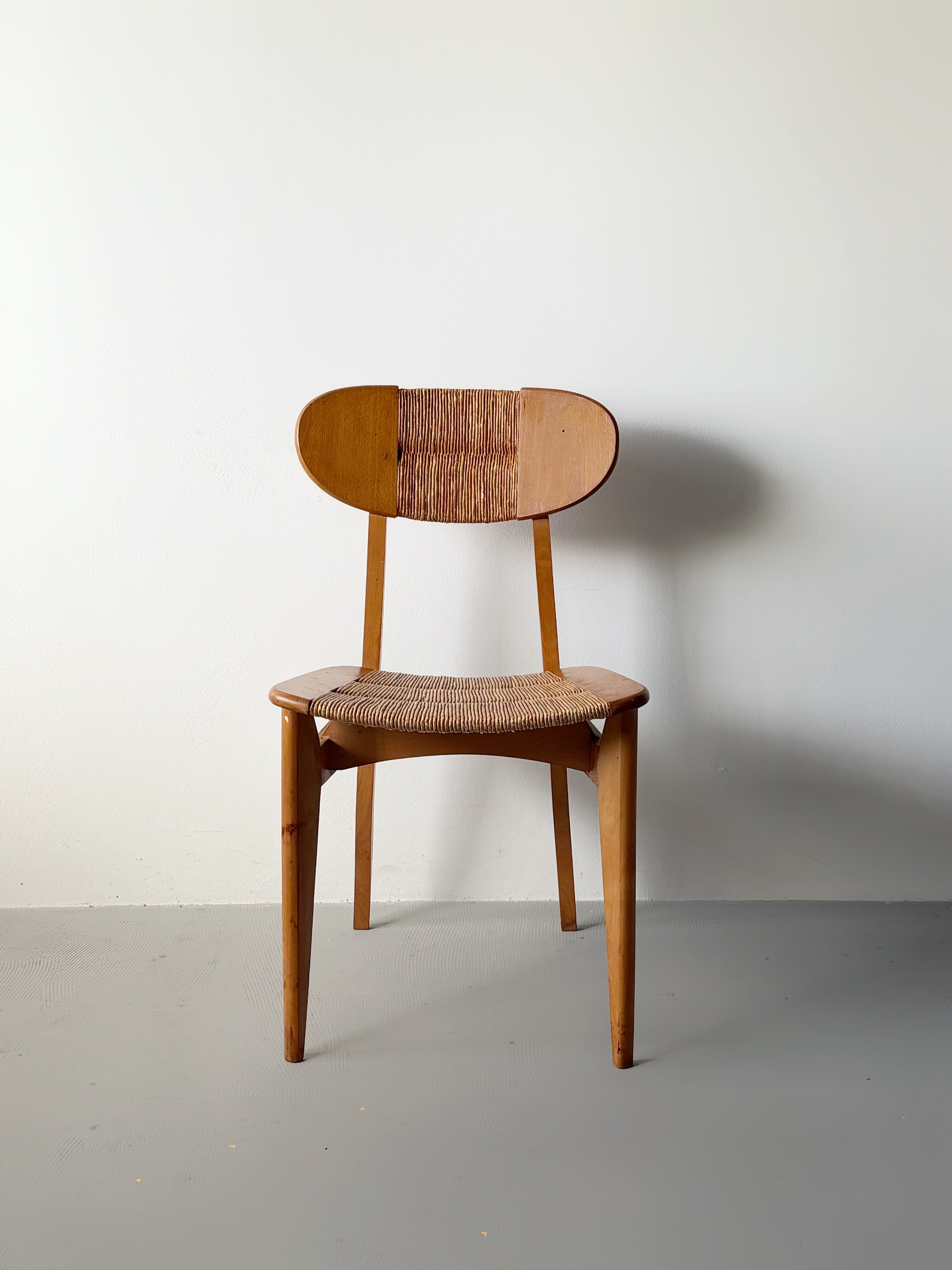 Roger Landault フランスビンテージチェア レストア済み