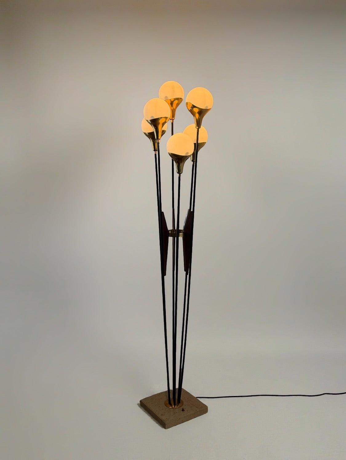 Alberello Model Floor Lamp from Stilnovo, Italy 1950