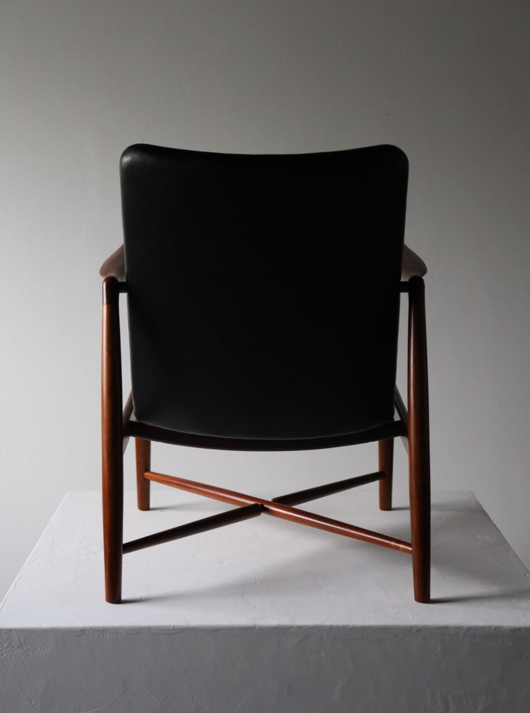 BO59 fireplace chair in rosewood by Finn Juhl