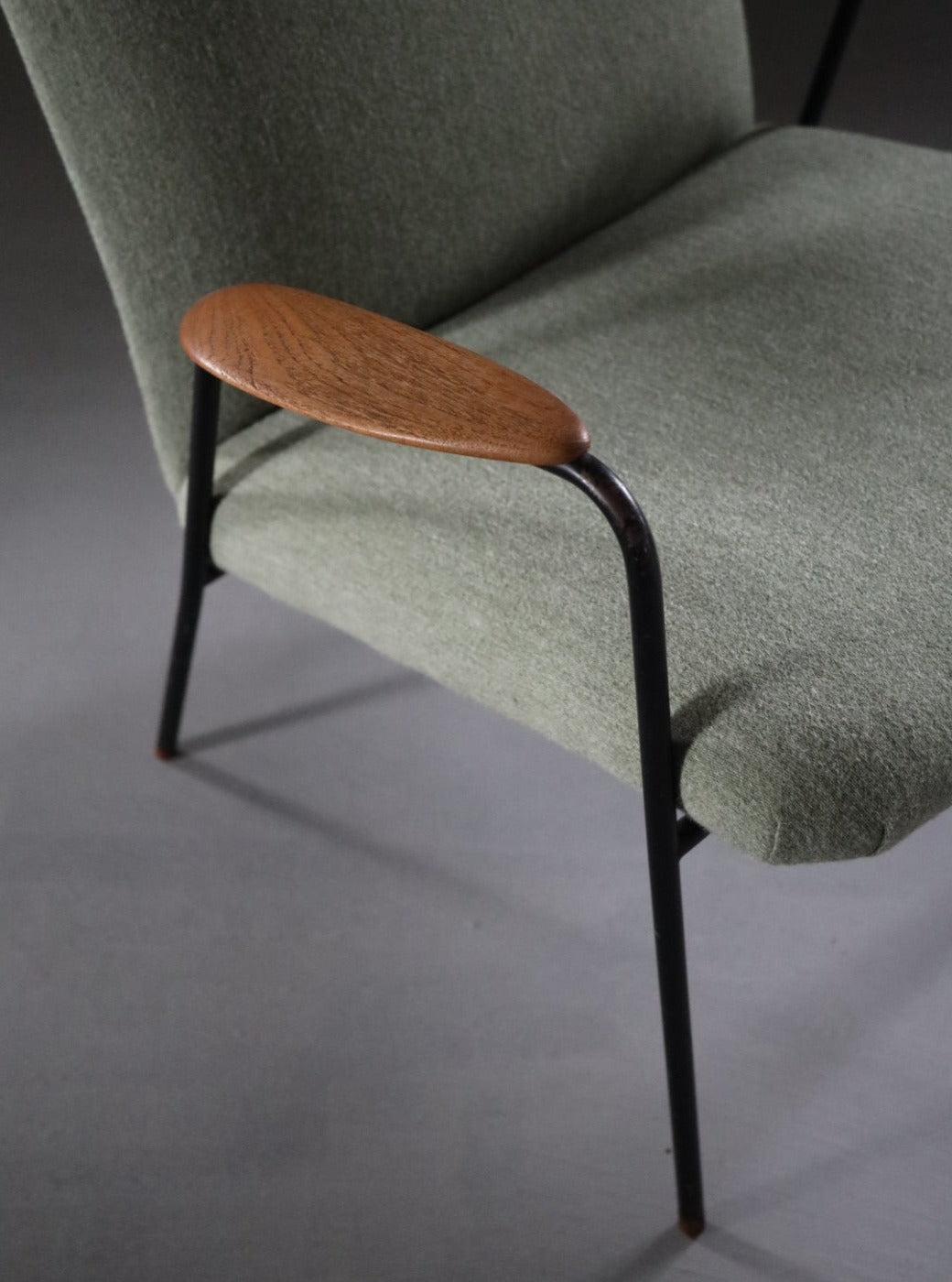 Contour adjustable high back lounge chair by Alf Svensson