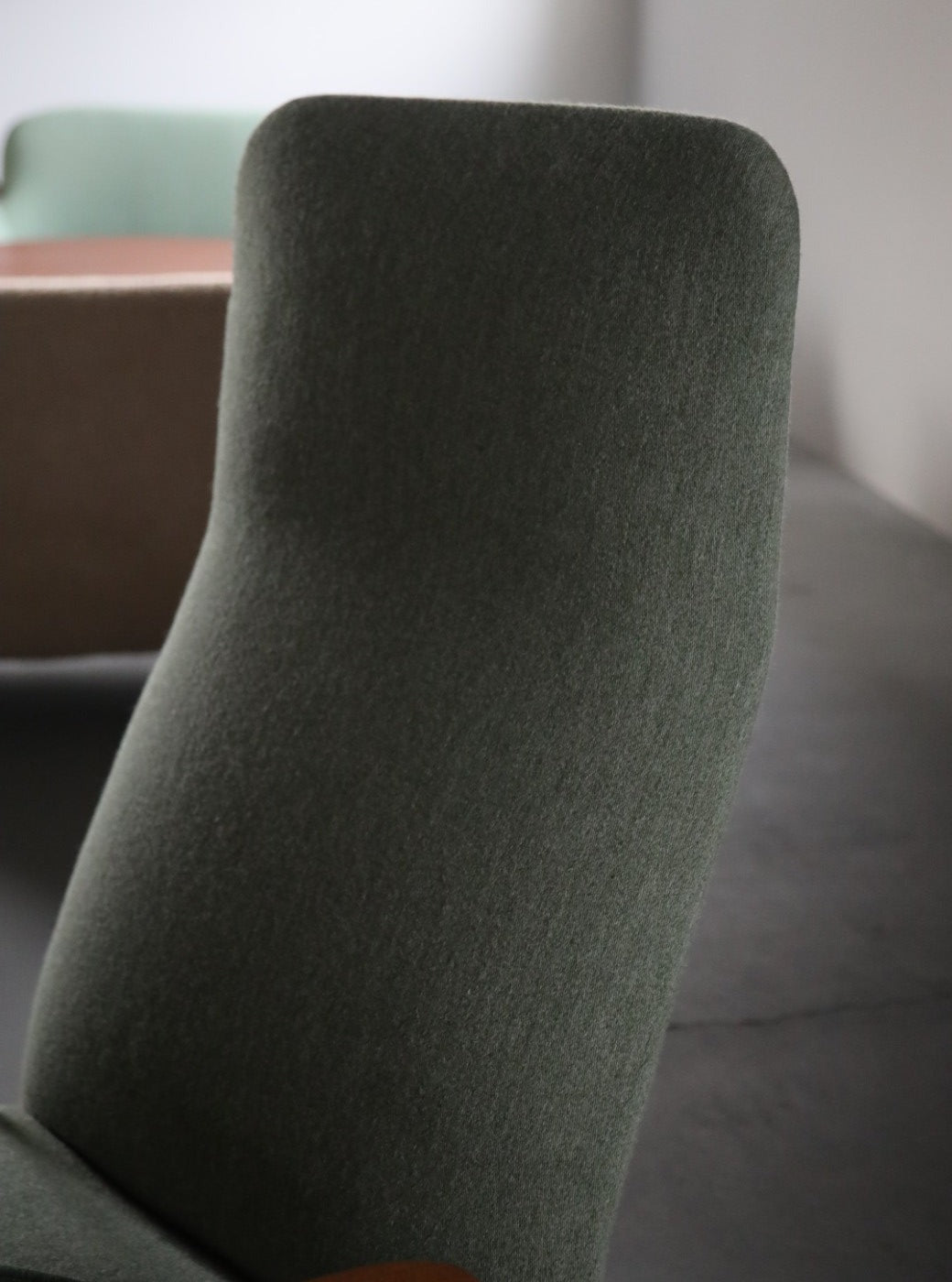 Contour adjustable high back lounge chair by Alf Svensson