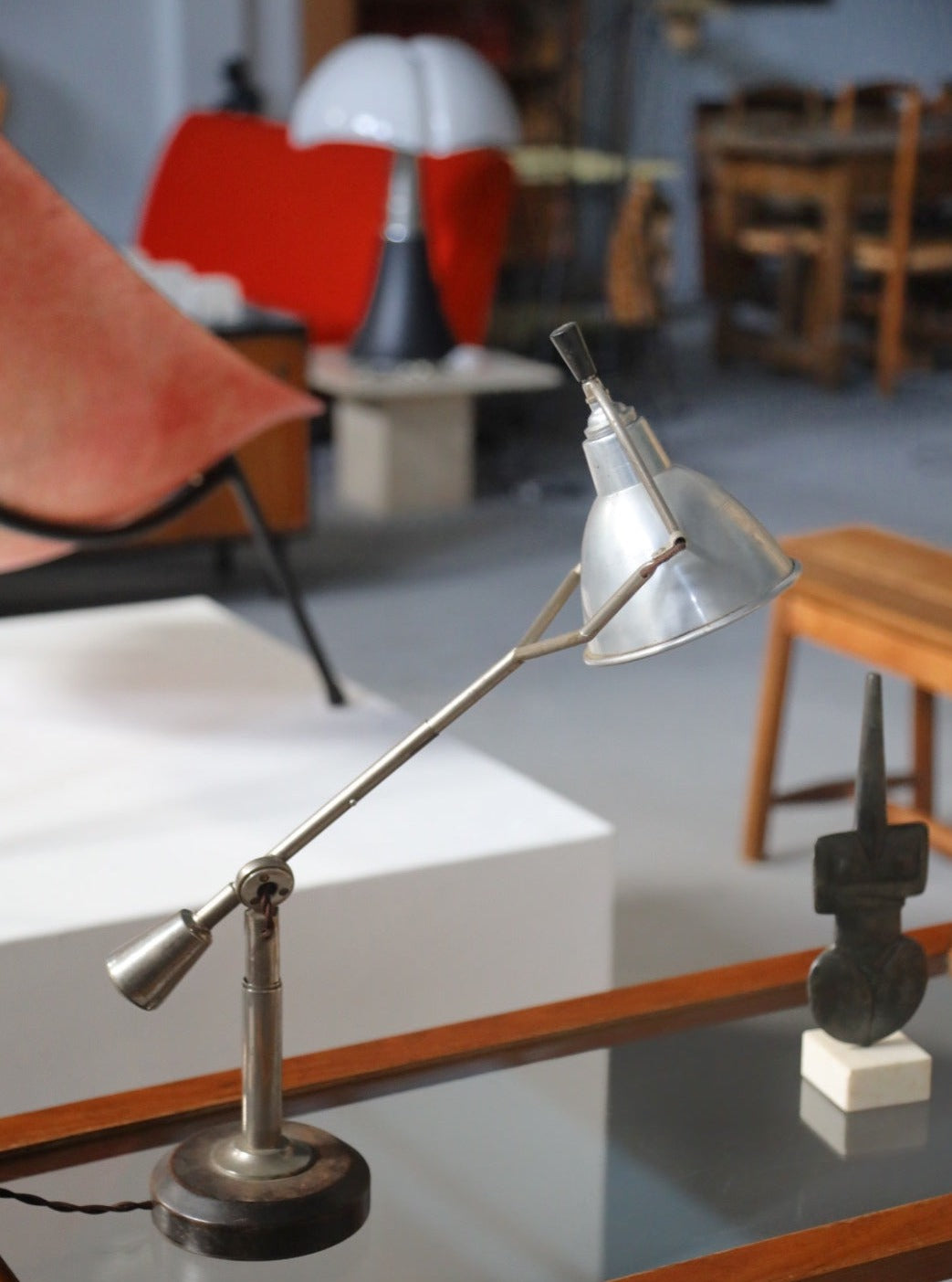 Counterbalance Table Lamp by Edouard-Wilfred Buquet