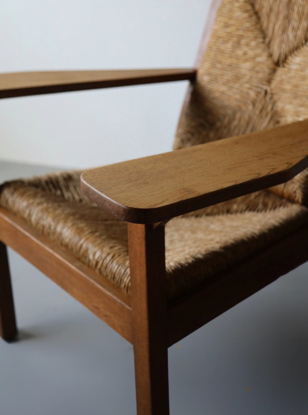 Worpswede high back armchair by Willy Ohler