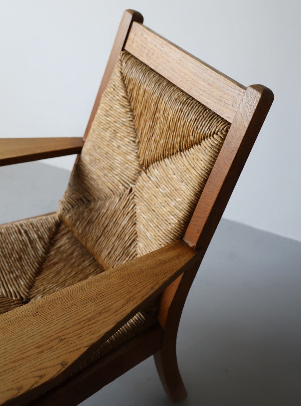 Worpswede high back armchair by Willy Ohler