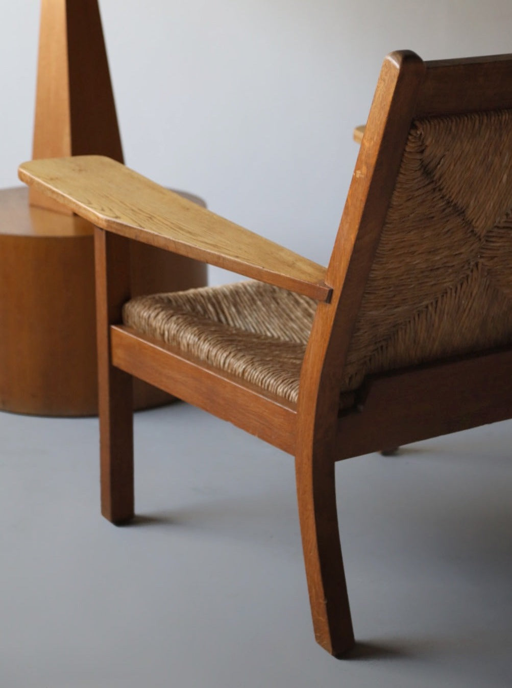 Worpswede high back armchair by Willy Ohler