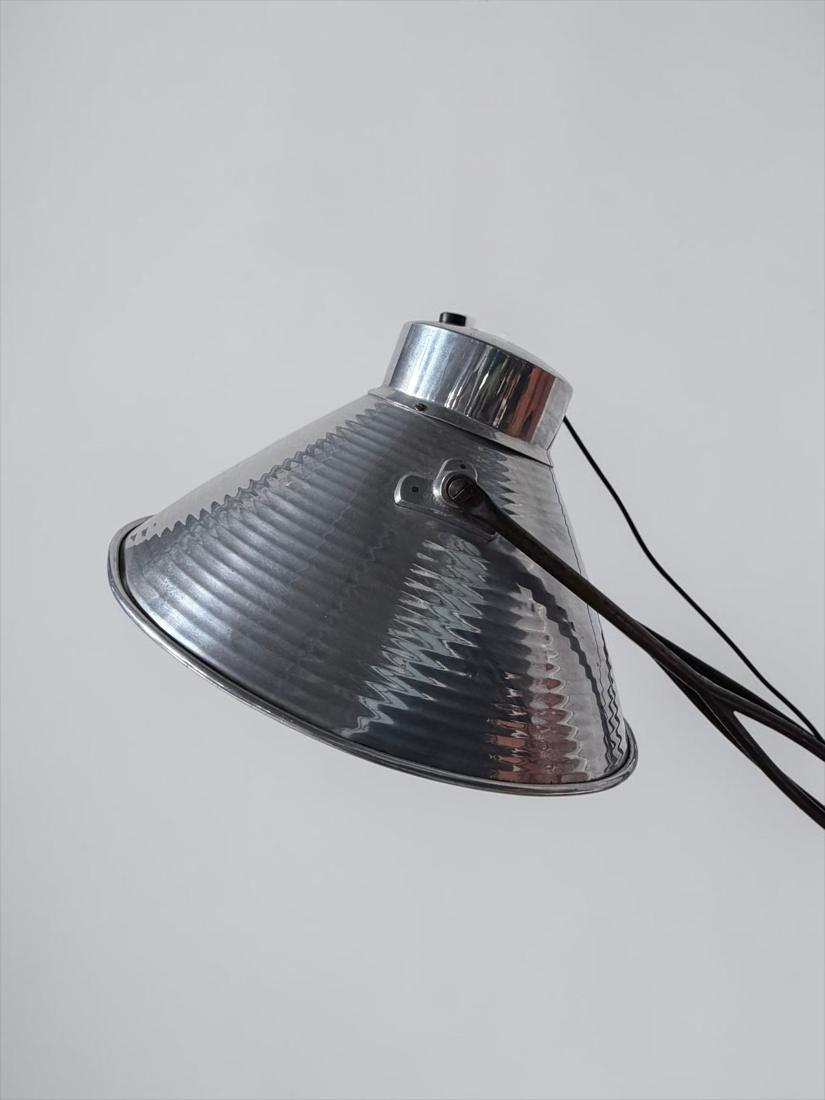 Large Medical Floor Lamp by André Walter, France 1930s–1940s