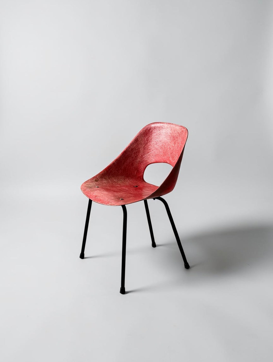 Tulip Chair in FRP by Pierre Guariche for Steiner, France
