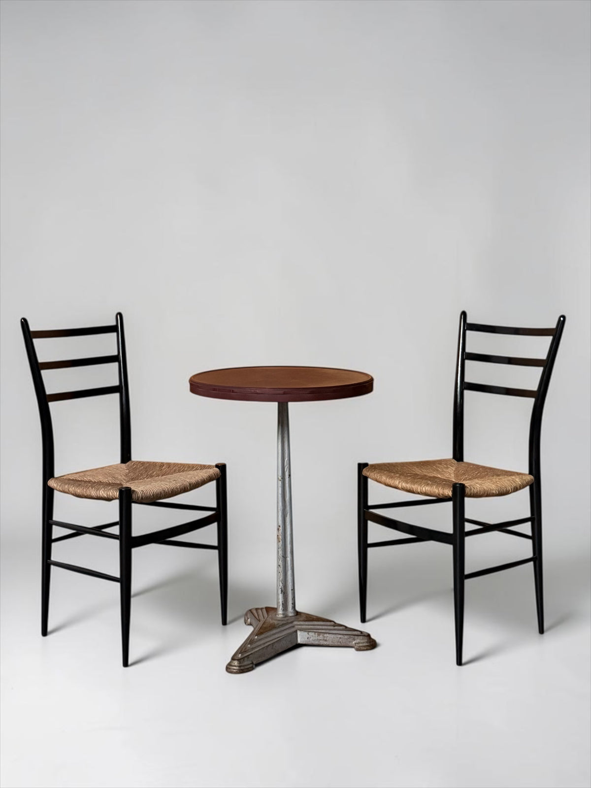 Spinetto dining chair by Chiavari Legerissima, Italy 1950s