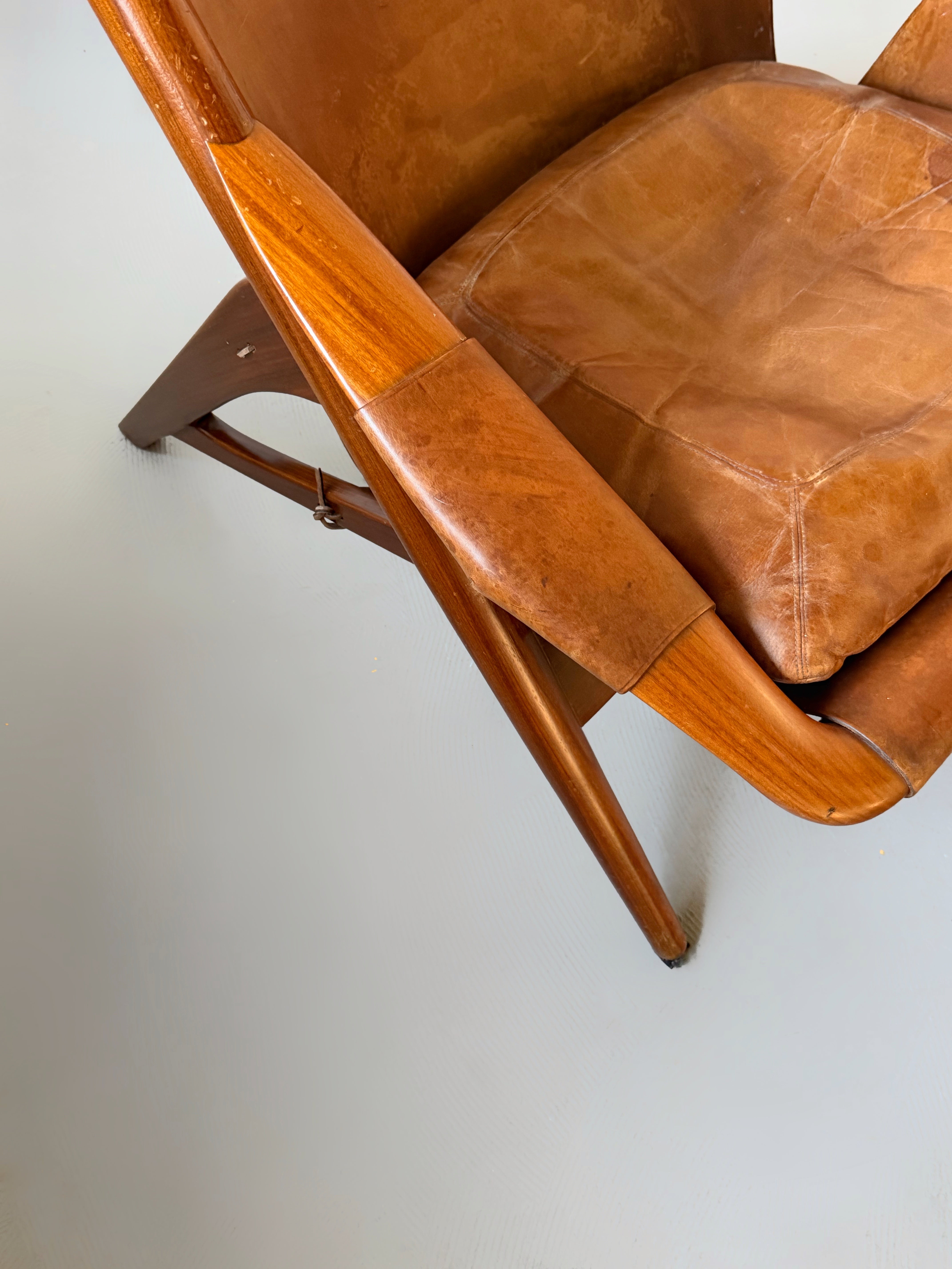 Hunting Chair by W.D. Andersag for Piacenza, Italy 1959　　